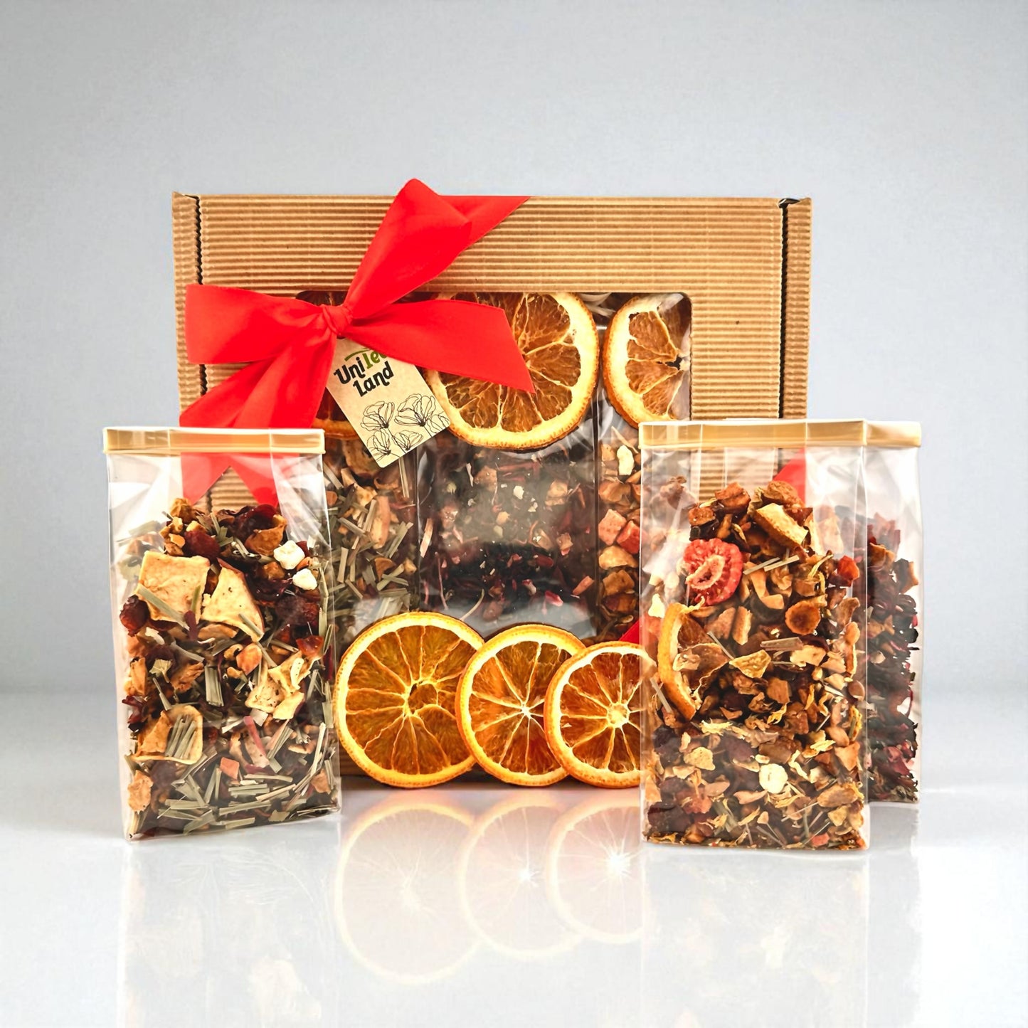 Geschenkset Früchtetee Premium UniTea Land