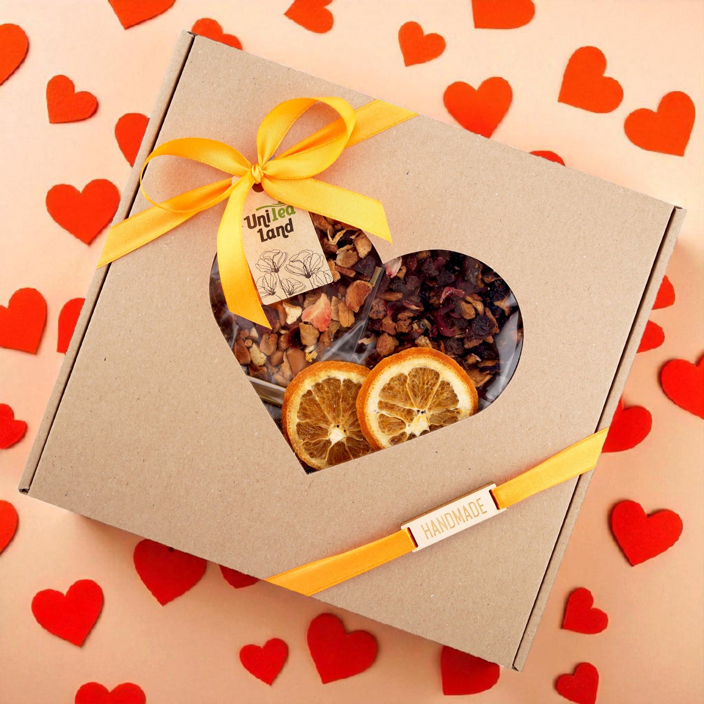 Geschenkset Früchtetee „Mit Liebe“ UniTea Land