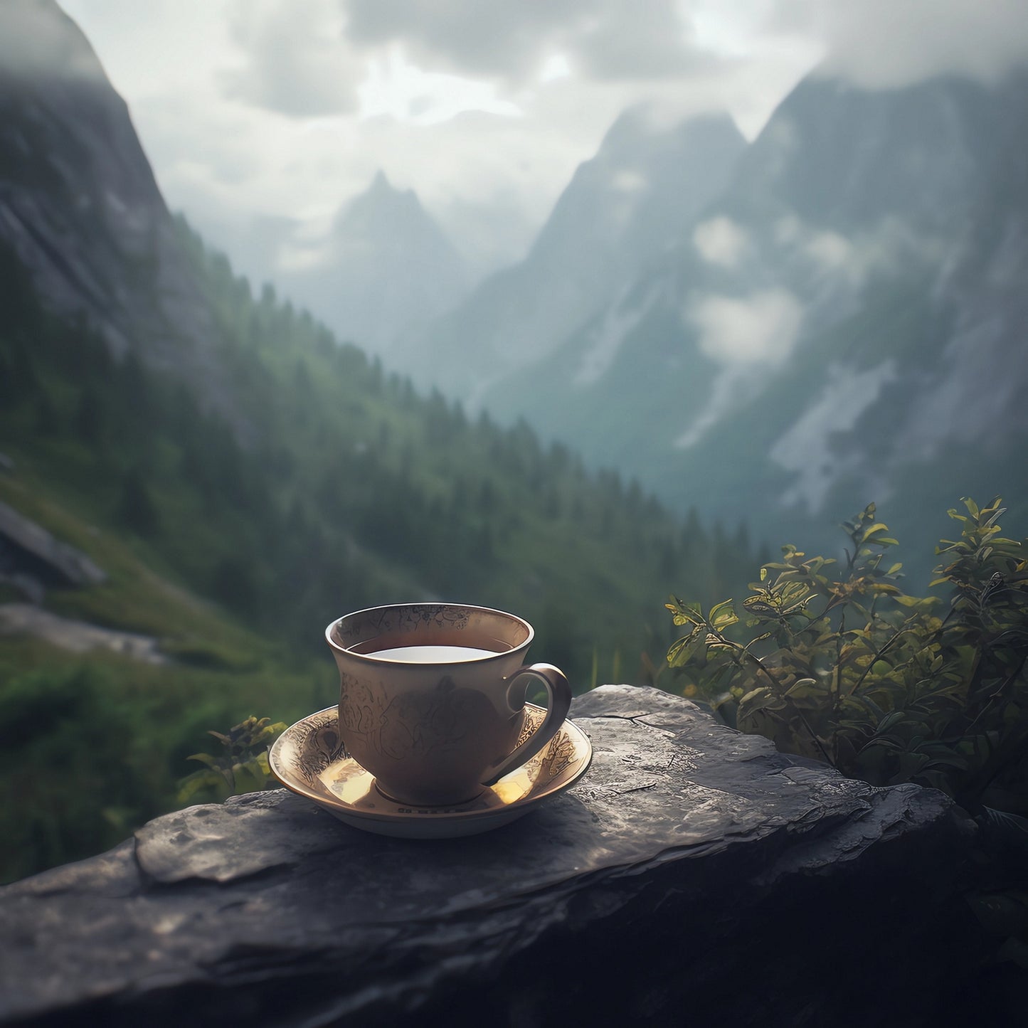 Fruity and Nutty Organic Green Tea