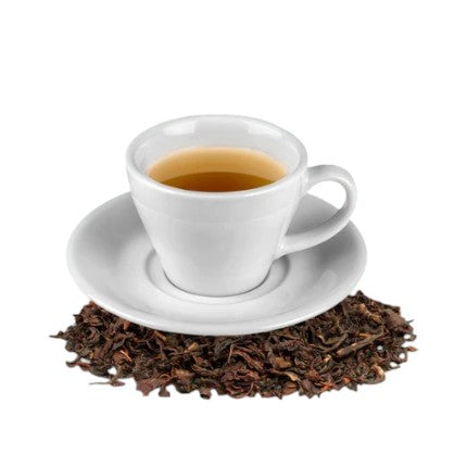 Assorted black tea varieties including Darjeeling, Assam, and Lapsang Souchong for bold, rich flavor