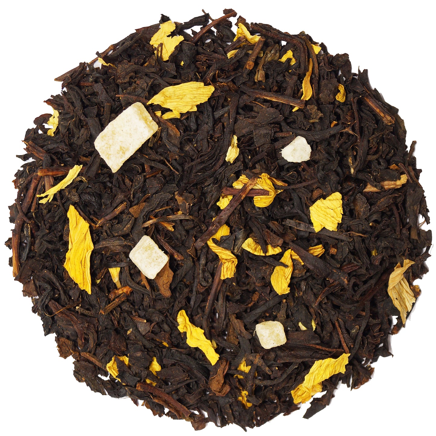 Black Tea Mango Indica – exotic and fragrant loose leaf tea with tropical mango flavor in premium gift set