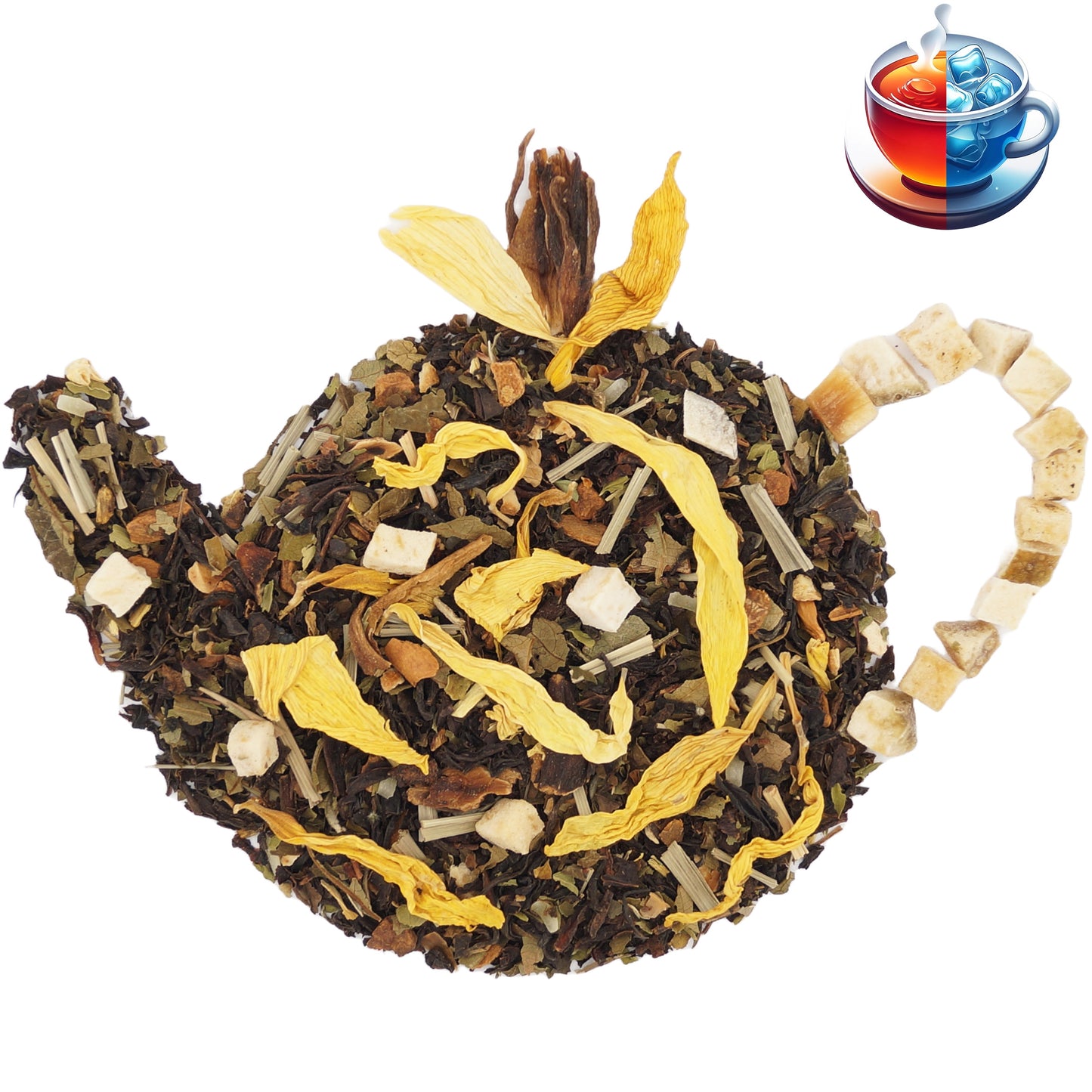 Loose Leaf Black Tea Mojito with Lime, Mint, and Cinnamon