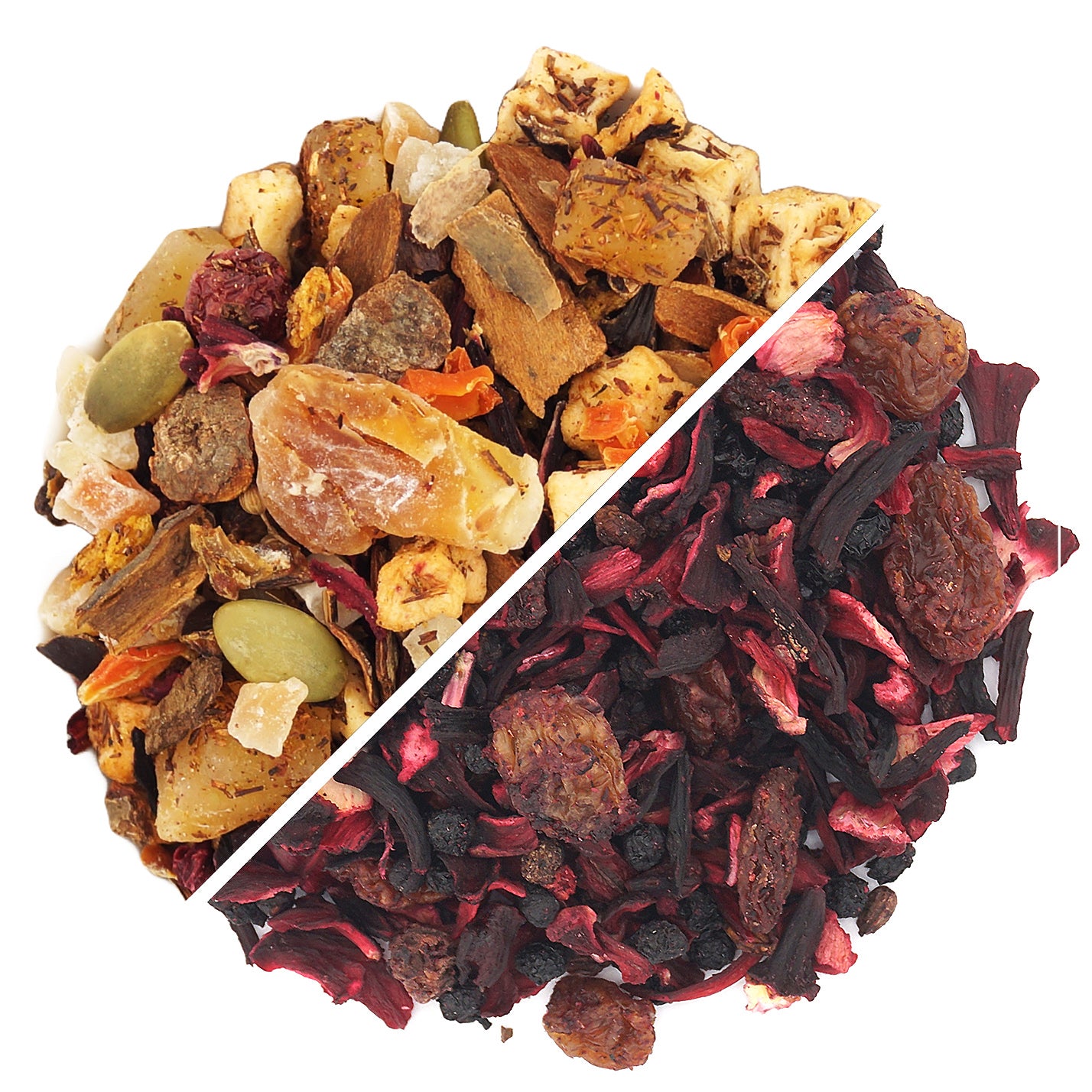 Blended Tea Autumn Melody of Flavors and Blended Tea Rum Fantasy - Premium Tea Gift Set