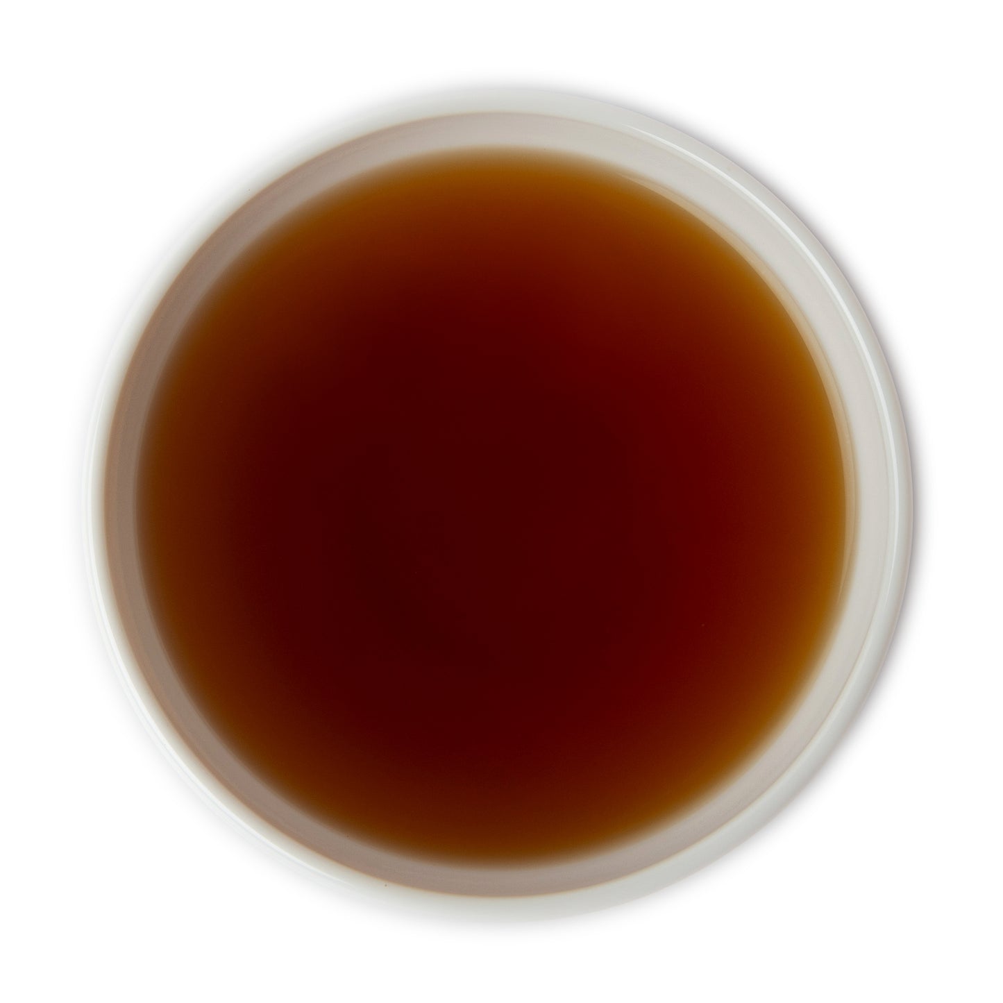 Brewed Loose Leaf Black Tea with Cinnamon and Black Pepper in Cup