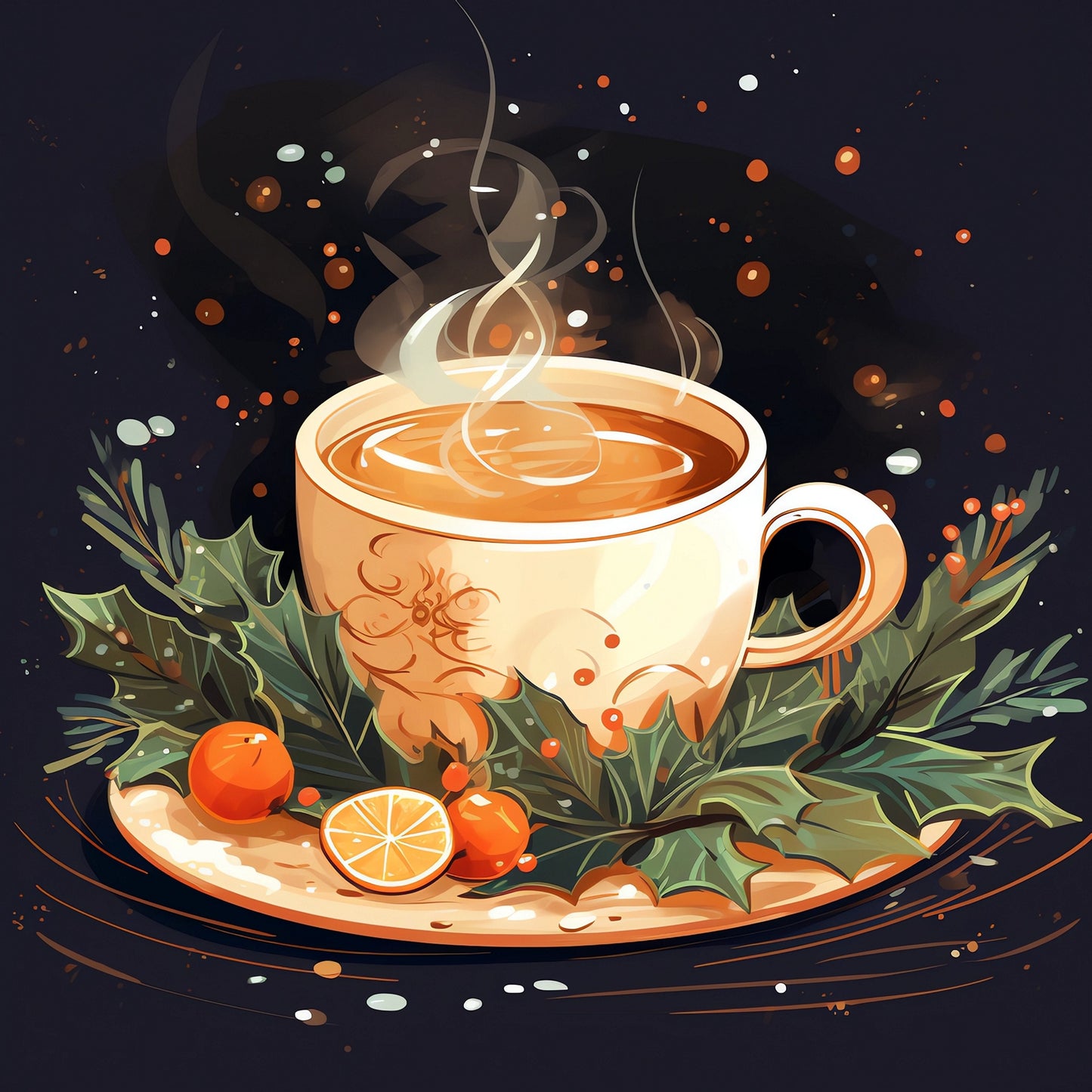 Brewed Fruit Herbal Tea Be Happy – Apple, Hibiscus, and Wild Berry Infusion