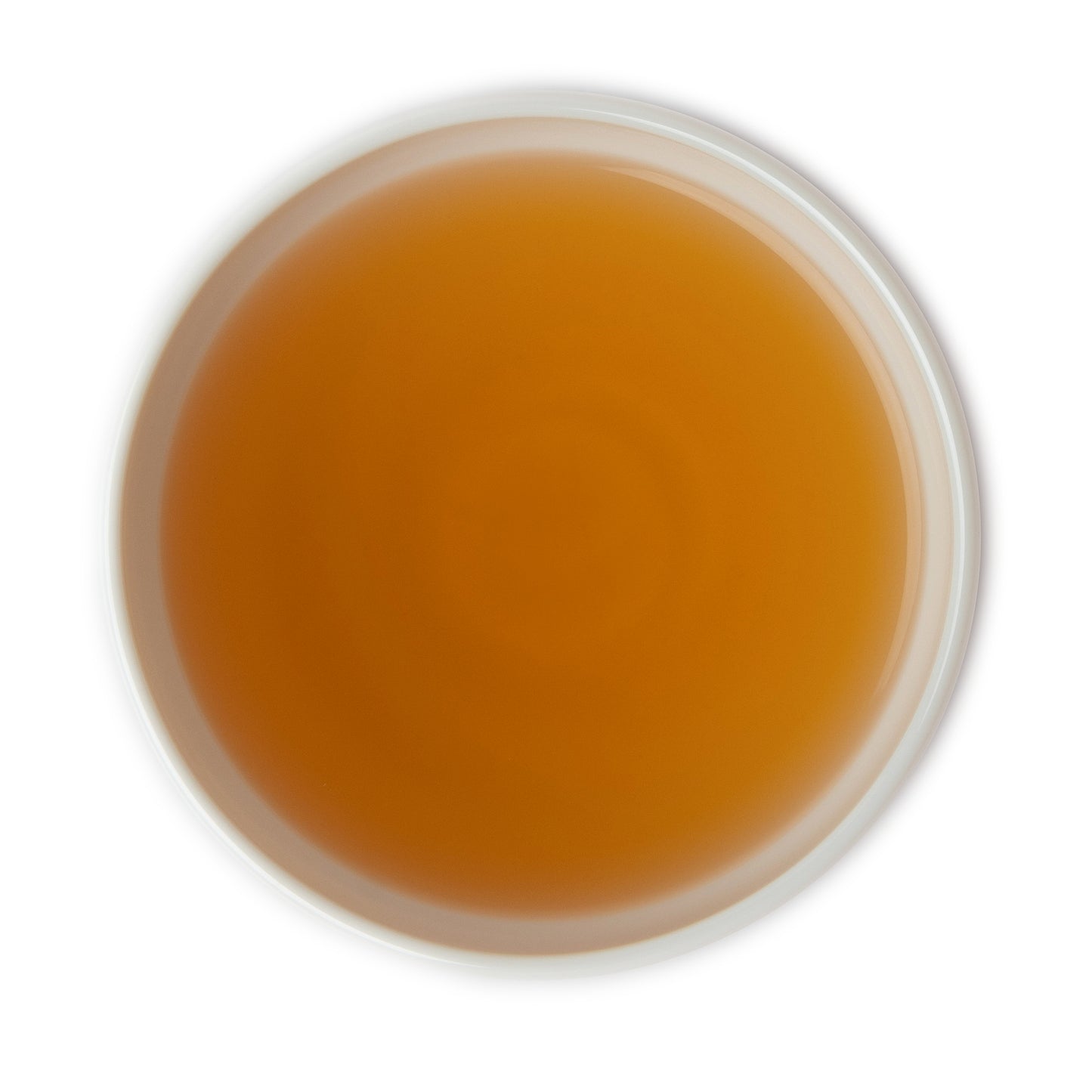 Brewed fruit tea with rooibos, apple, and citrus, offering a fragrant and refreshing infusion