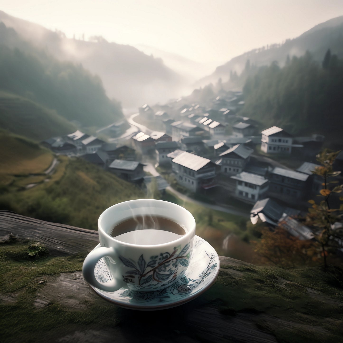 Brewed Green Tea Earl Grey with Bergamot and Citrus
