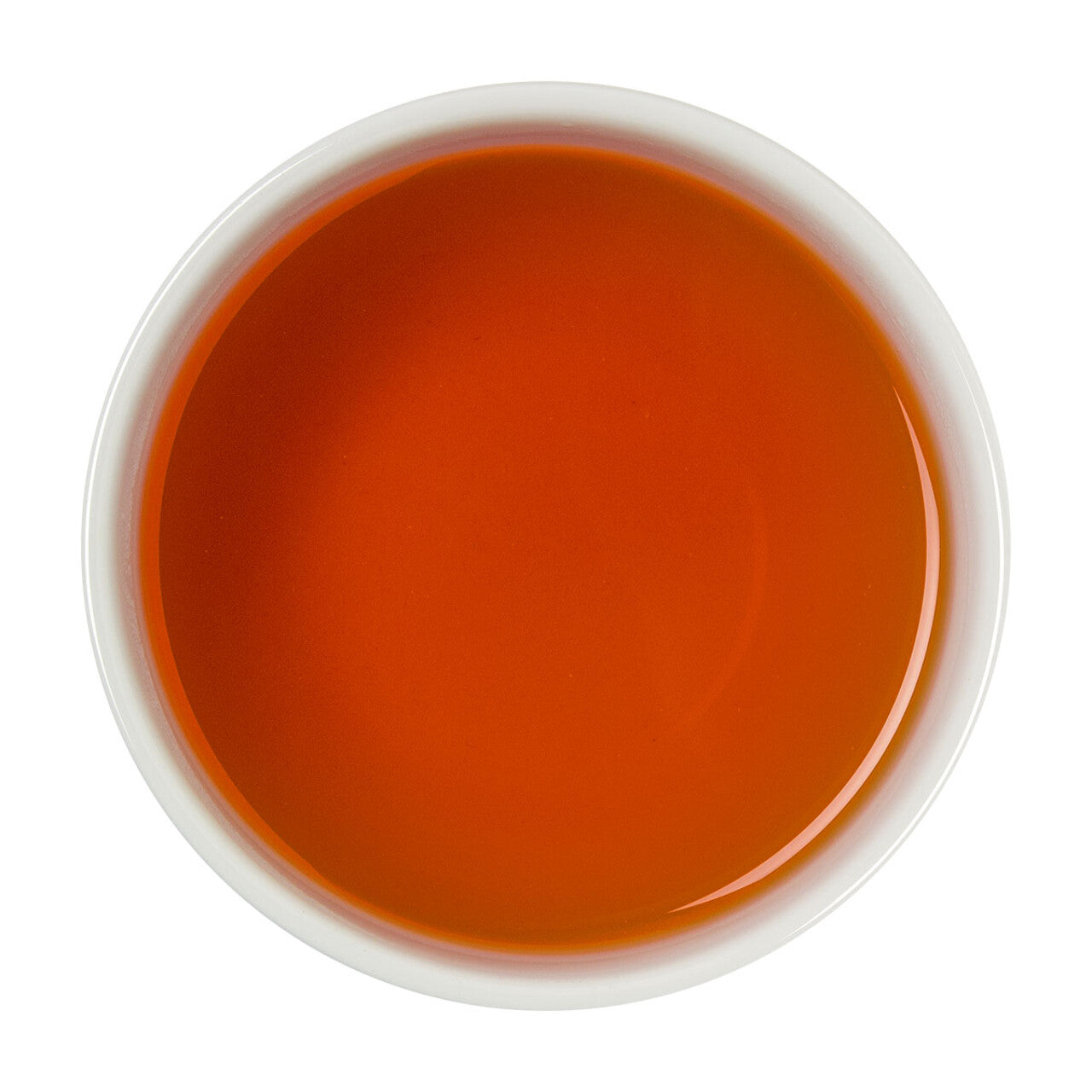 Brewed Orange Dream herbal tea – citrus and apple herbal tea with rooibos green tea, perfect for a refreshing and fruity infusion