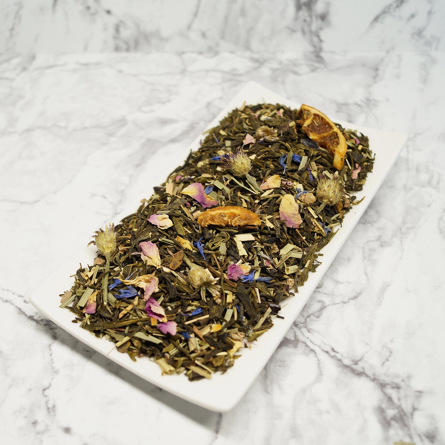 Brewed White Tea with Bergamot and Rose – Delicate Organic Loose Leaf Tea