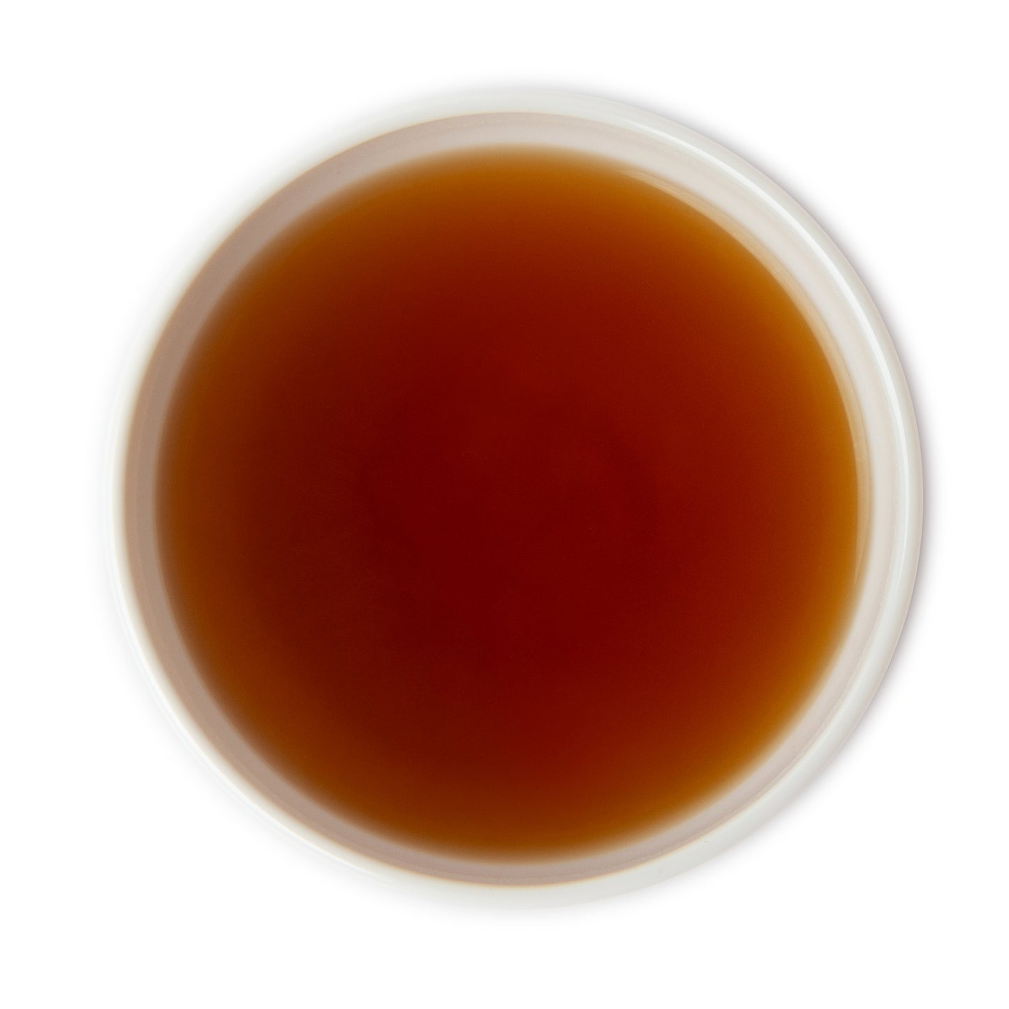 Brewed peach orchard black tea with a fresh fruity taste