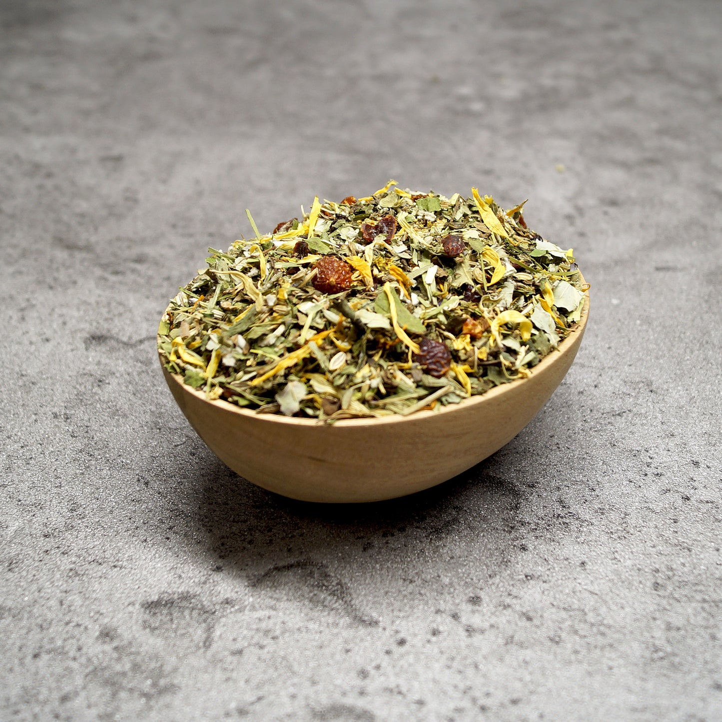 Buy Mountain Blend herbal tea — a citrusy and minty organic blend for daily refreshment