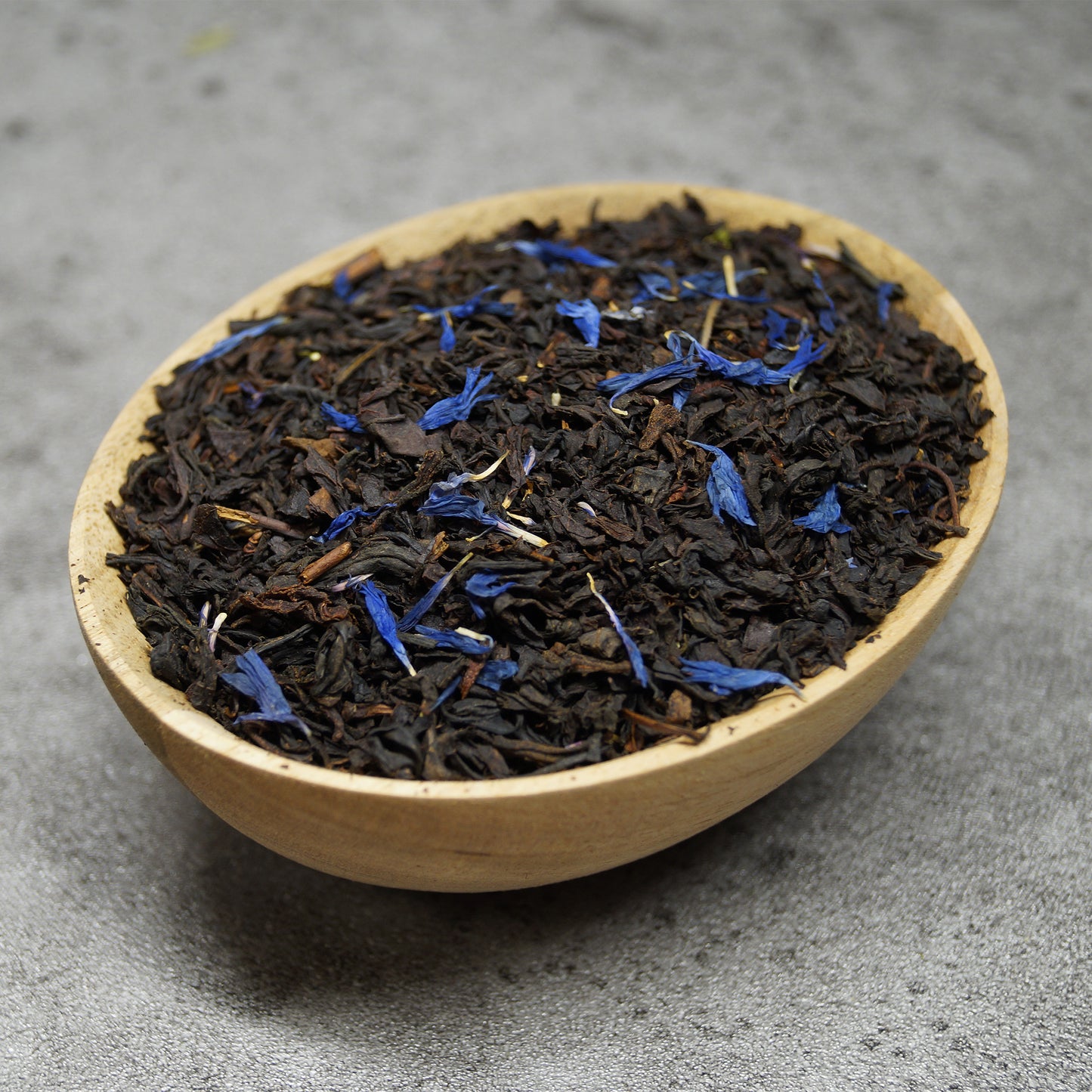 Buy Earl Grey black tea with blue petals