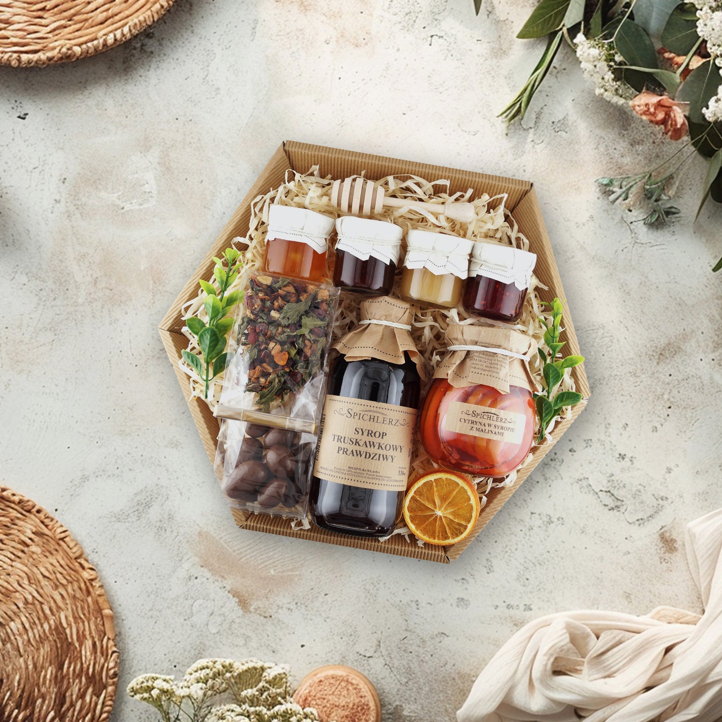 Elegant tea gift box for women – perfect for birthday, Mother’s Day or grandma’s gift
