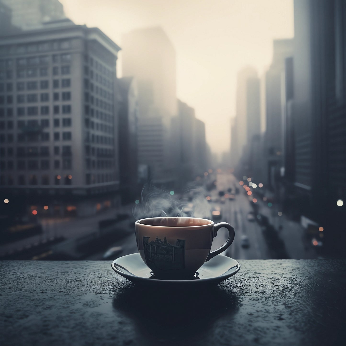 English breakfast black tea brewed in cup