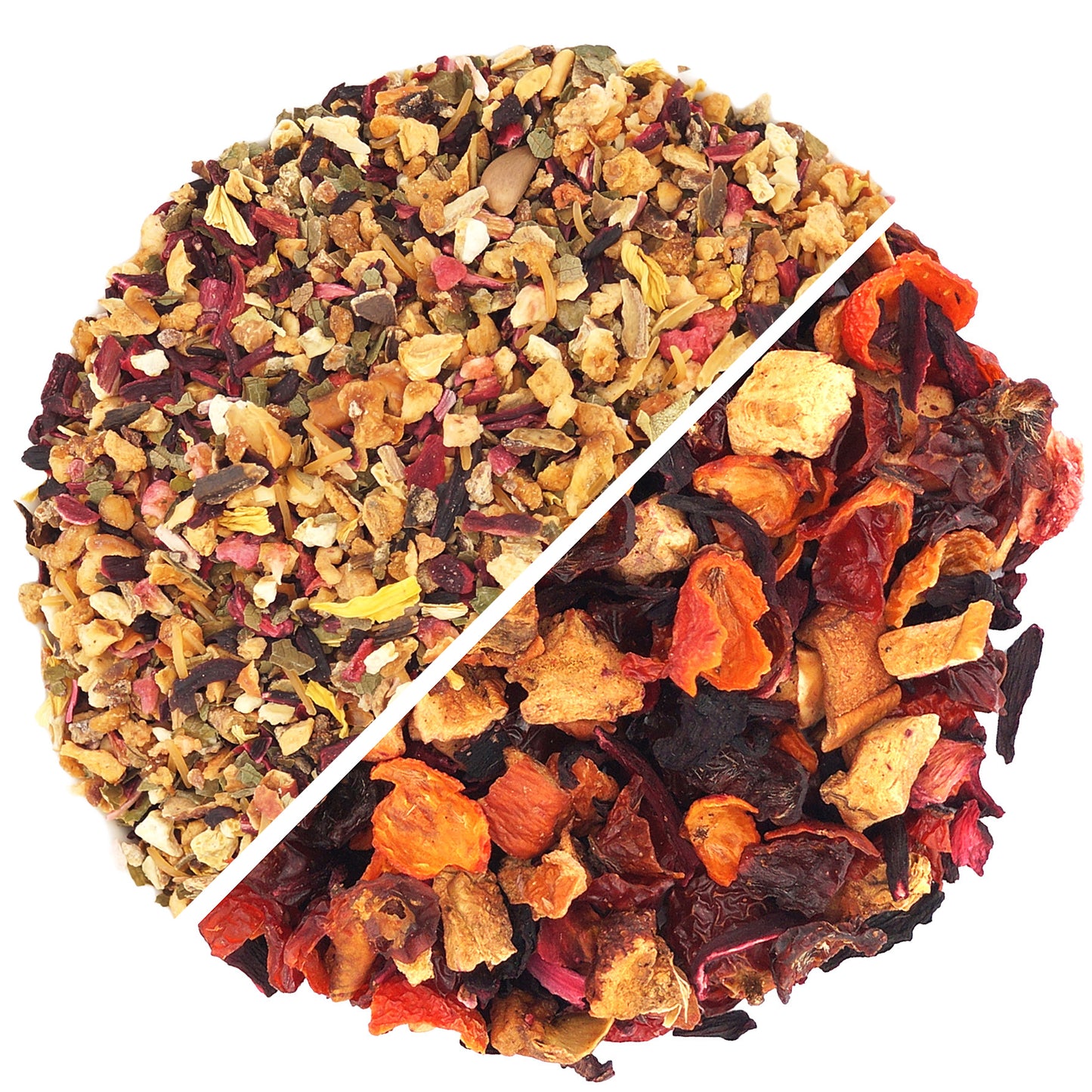 Fruit Tea Floral-Fruity Festival and Fruit Tea Strawberry Kiwi - Premium Gift Set for Her
