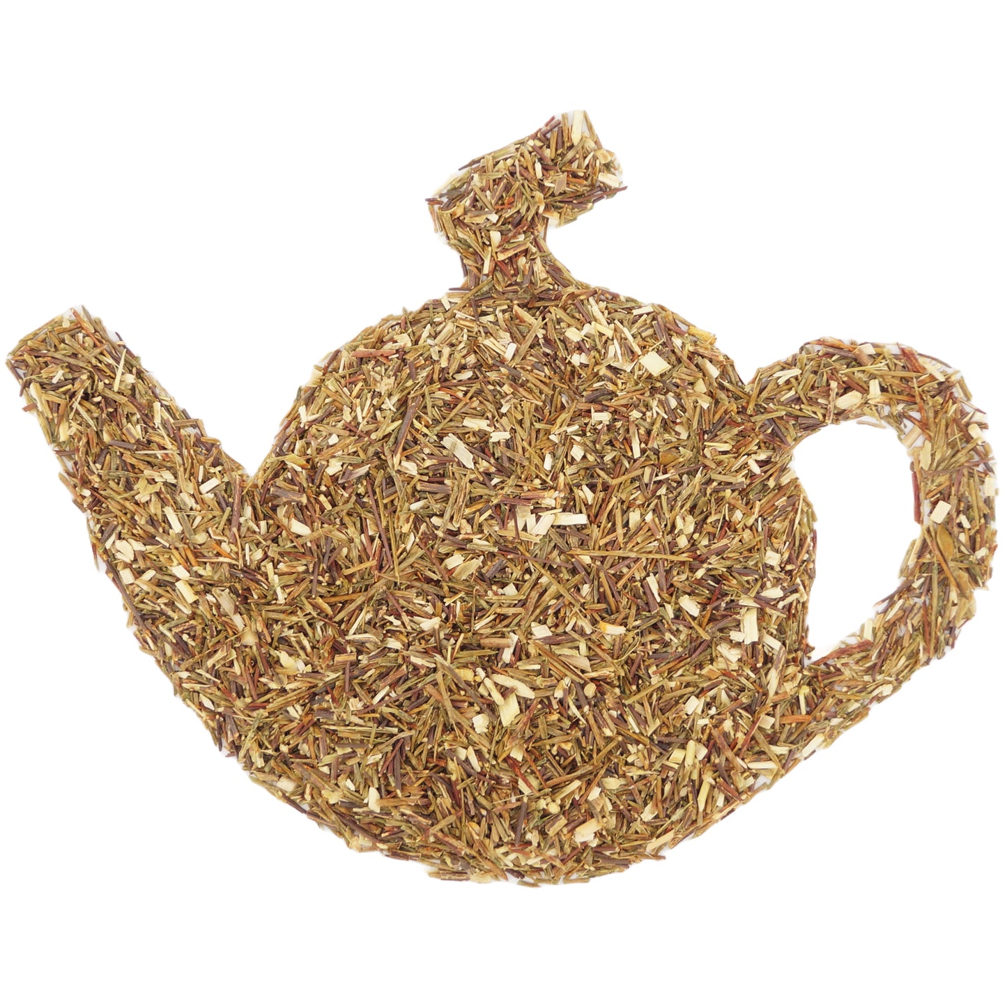 Loose leaf green rooibos herbal tea from South Africa, naturally caffeine-free with fresh green notes