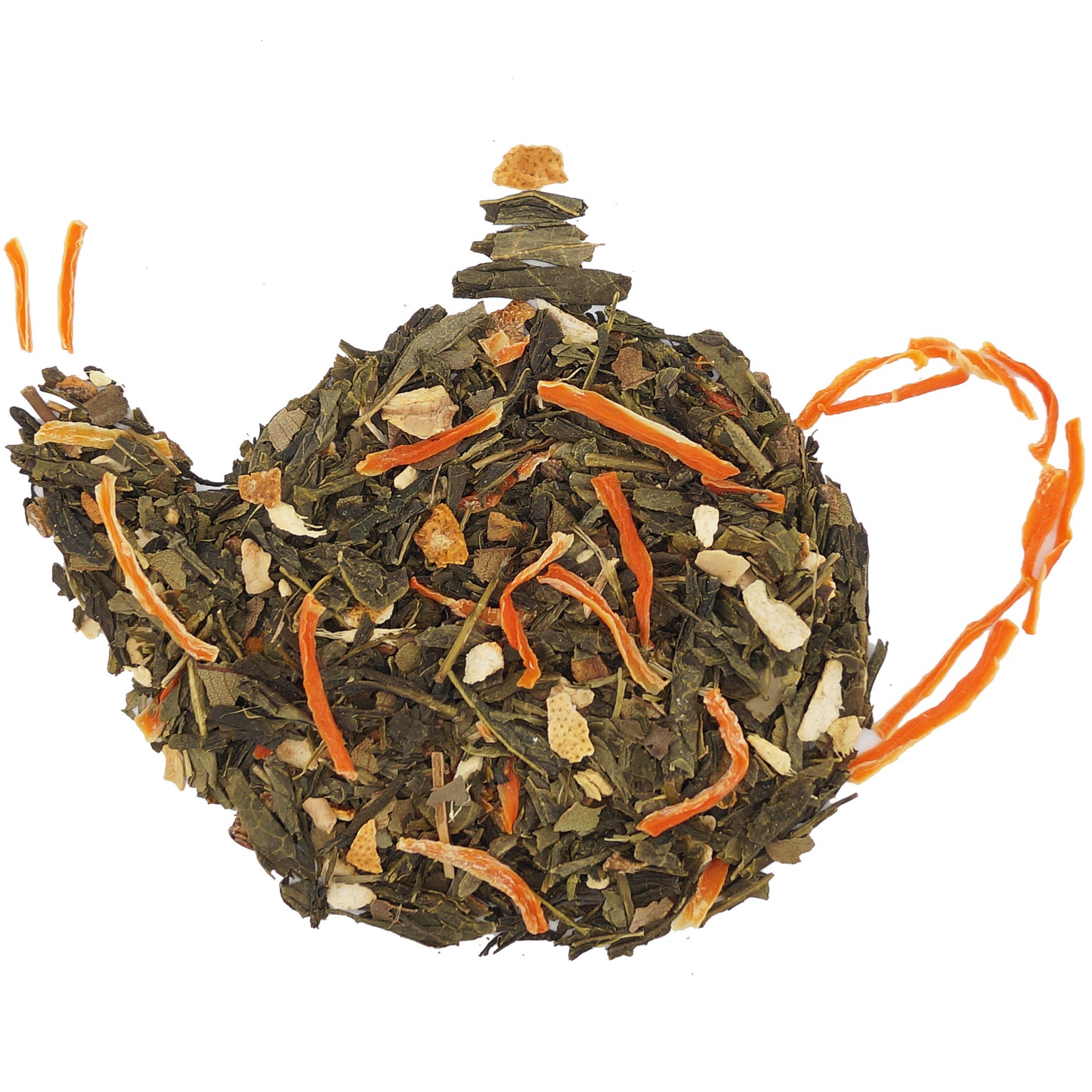 Organic Green Tea with Lime and Ginger – Loose Leaf Citrus Herbal Blend