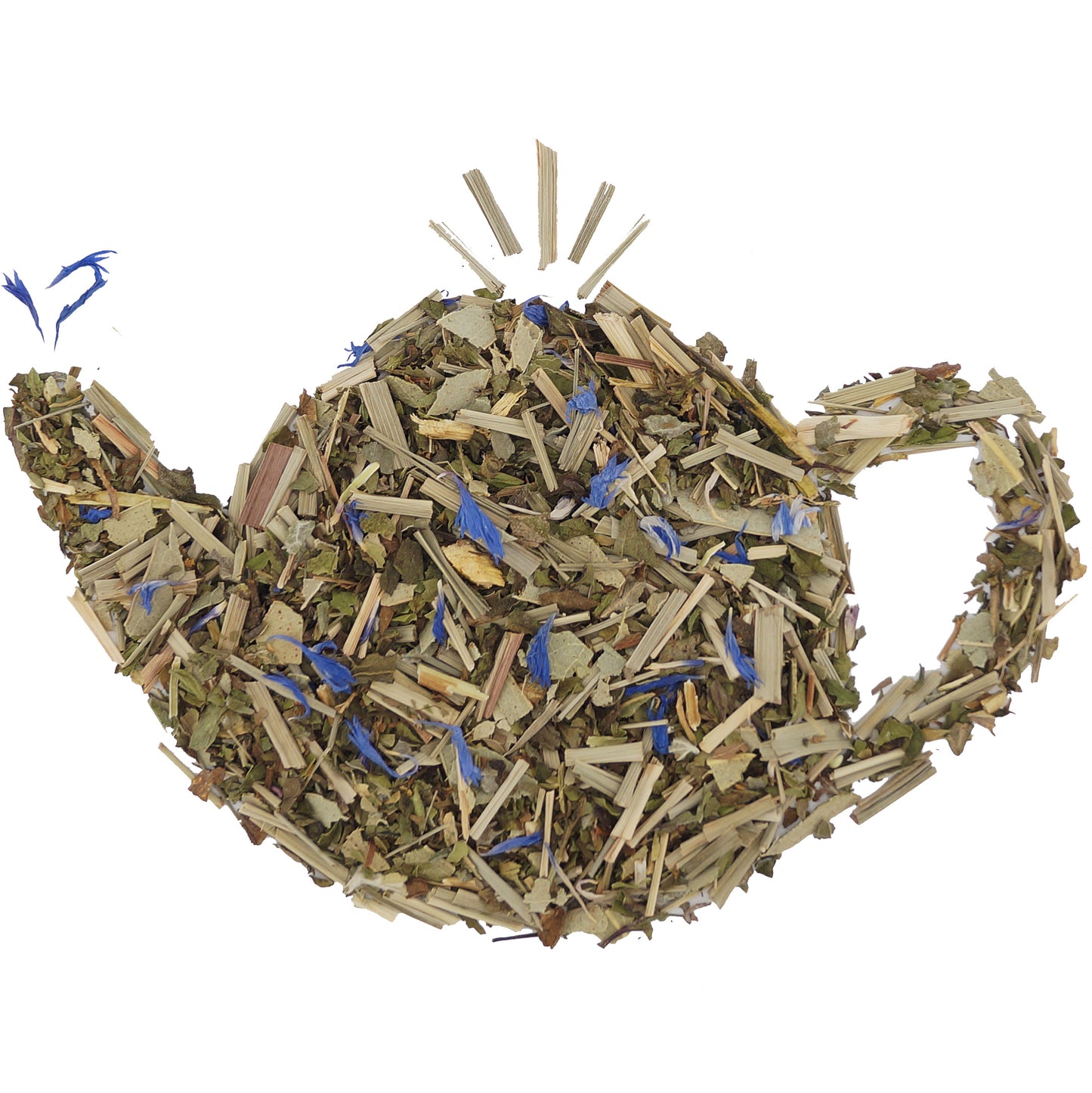Eucalyptus herbal tea with spearmint and peppermint – fresh minty loose leaf tea for relaxation and refreshment