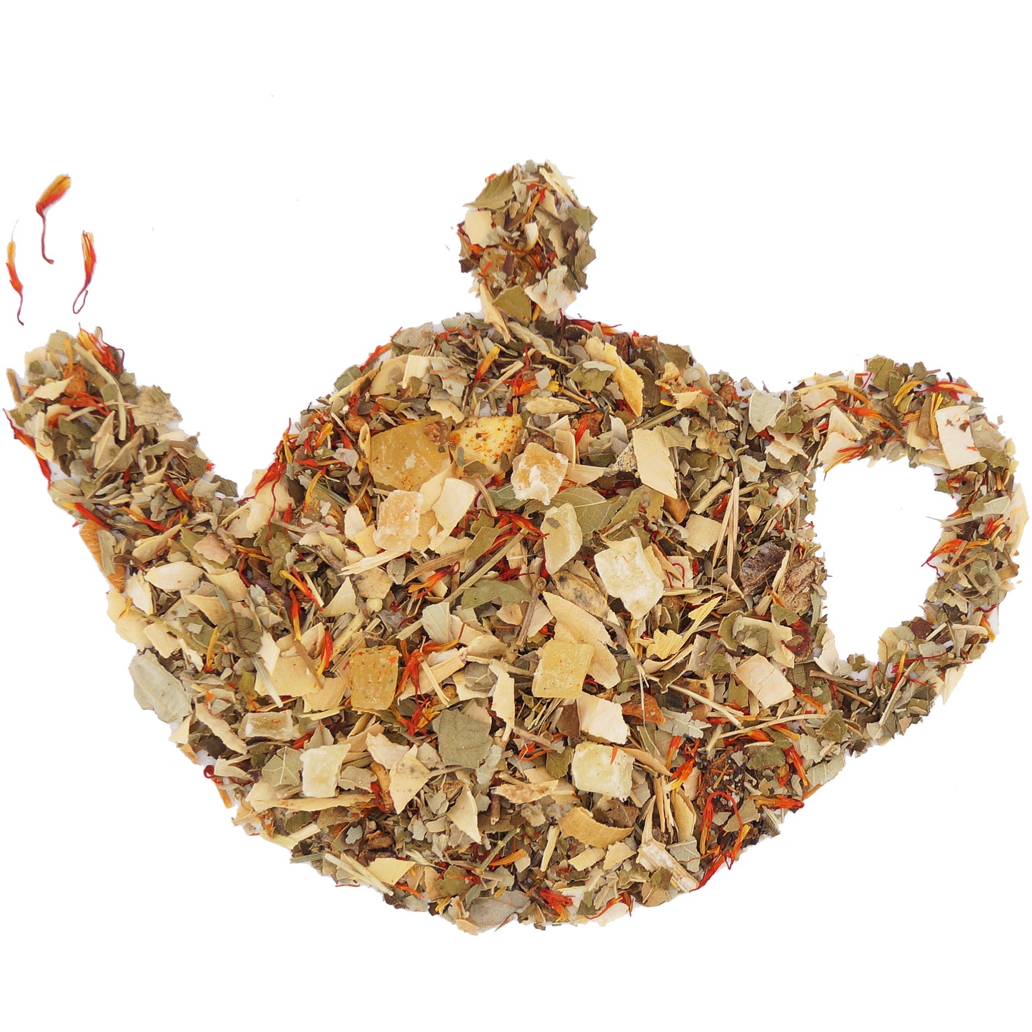 Herbal Tea Summer Cocktail — exotic fruit and apple blend, perfect for sunny days