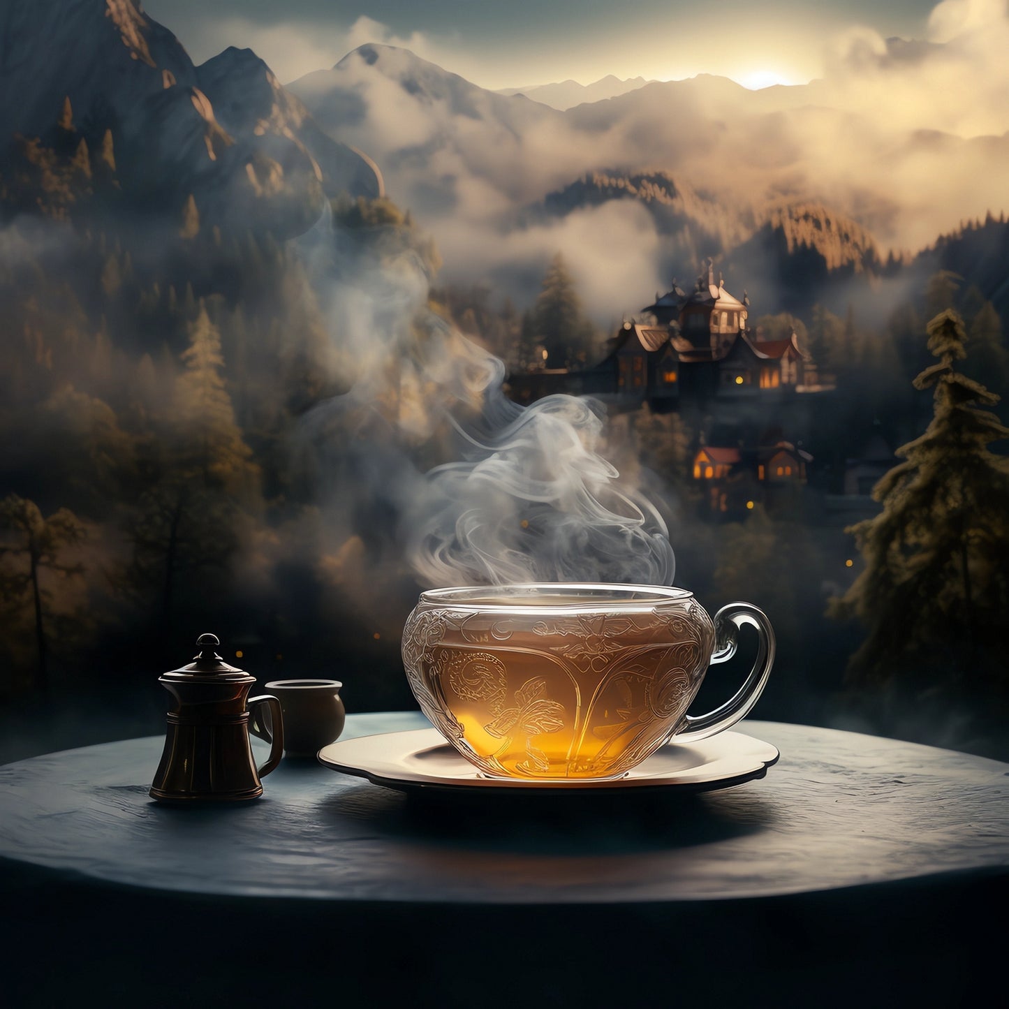 Hot Organic Tie Kuan Yin Oolong Tea