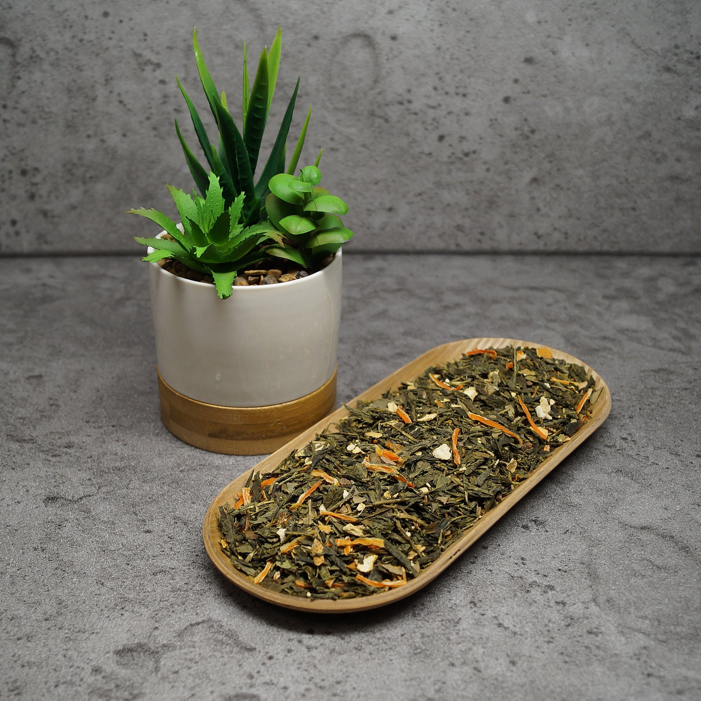 Lime Ginger Green Tea – Organic Loose Leaf Blend with Citrus and Spice