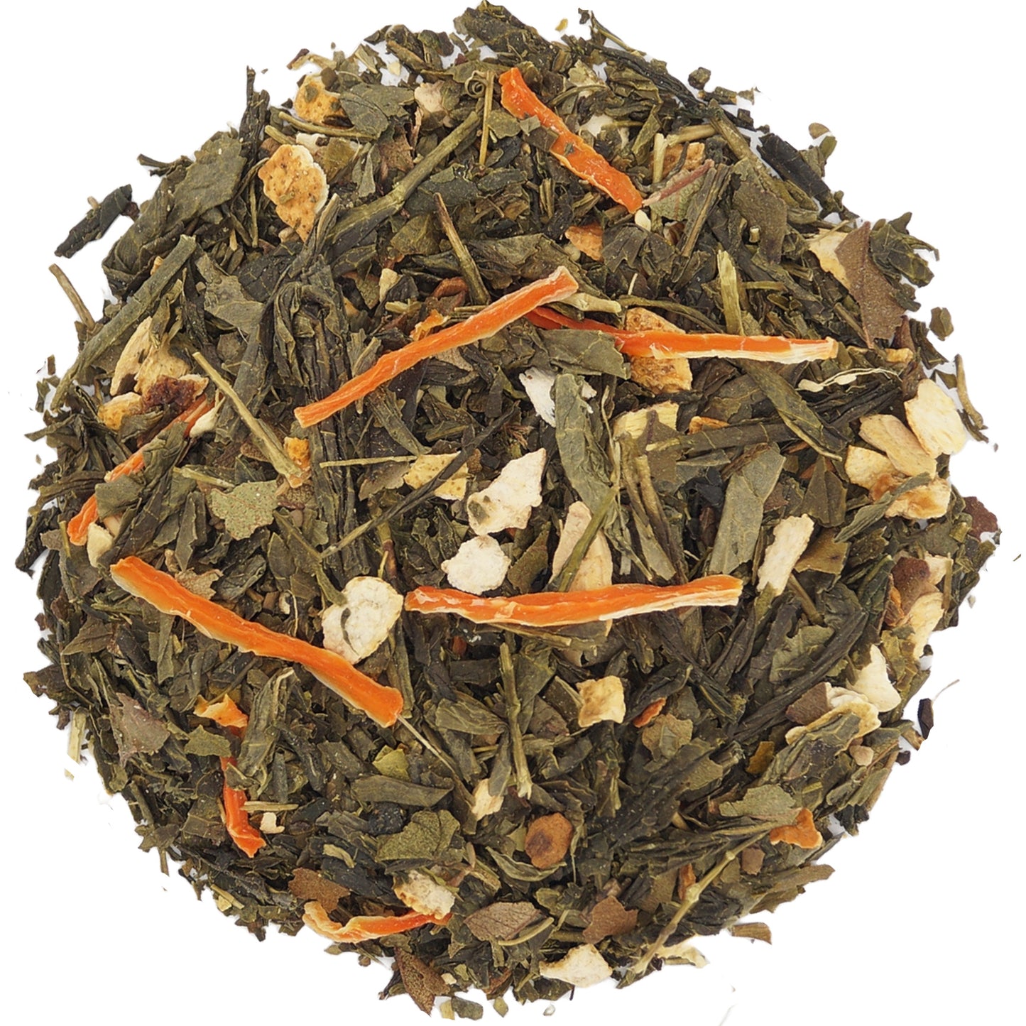 Loose Leaf Green Tea with Ginger and Lime – Organic Citrus Tea