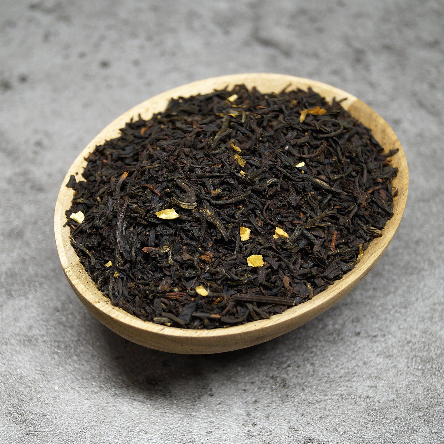 Order Online Loose Leaf English Earl Grey Tea in Wooden Bowl - Black Tea with Bergamot