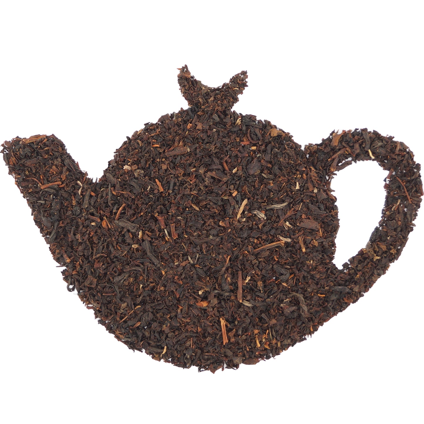 Loose leaf English breakfast tea close-up