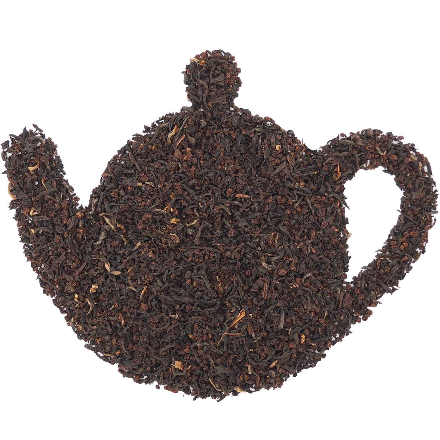Loose leaf Irish Breakfast tea close-up