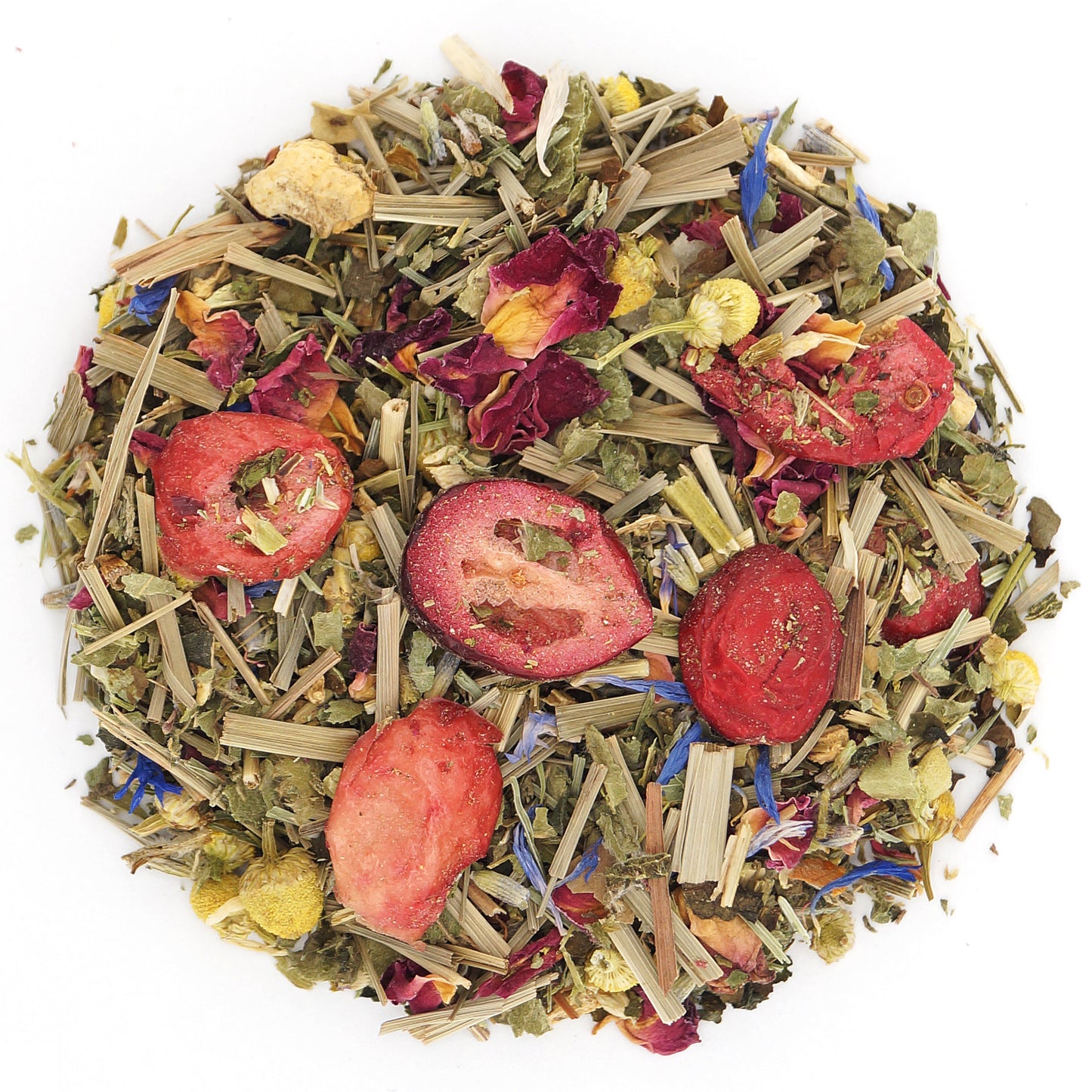 Loose leaf Power of Nature herbal tea – chamomile, lavender, and pineapple blend for a fresh and calming herbal infusion