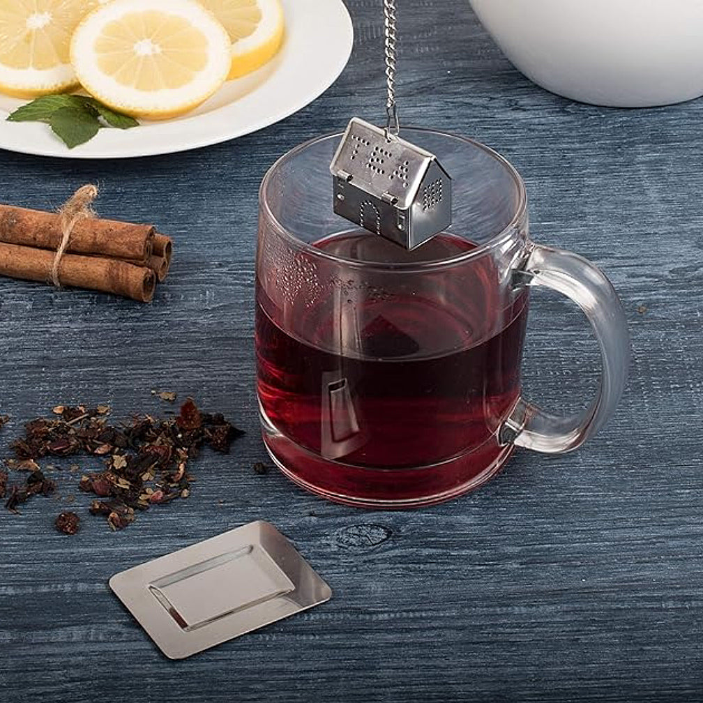 Luxury birthday gift basket for grandma with a premium tea set, honey, and delicious jams
