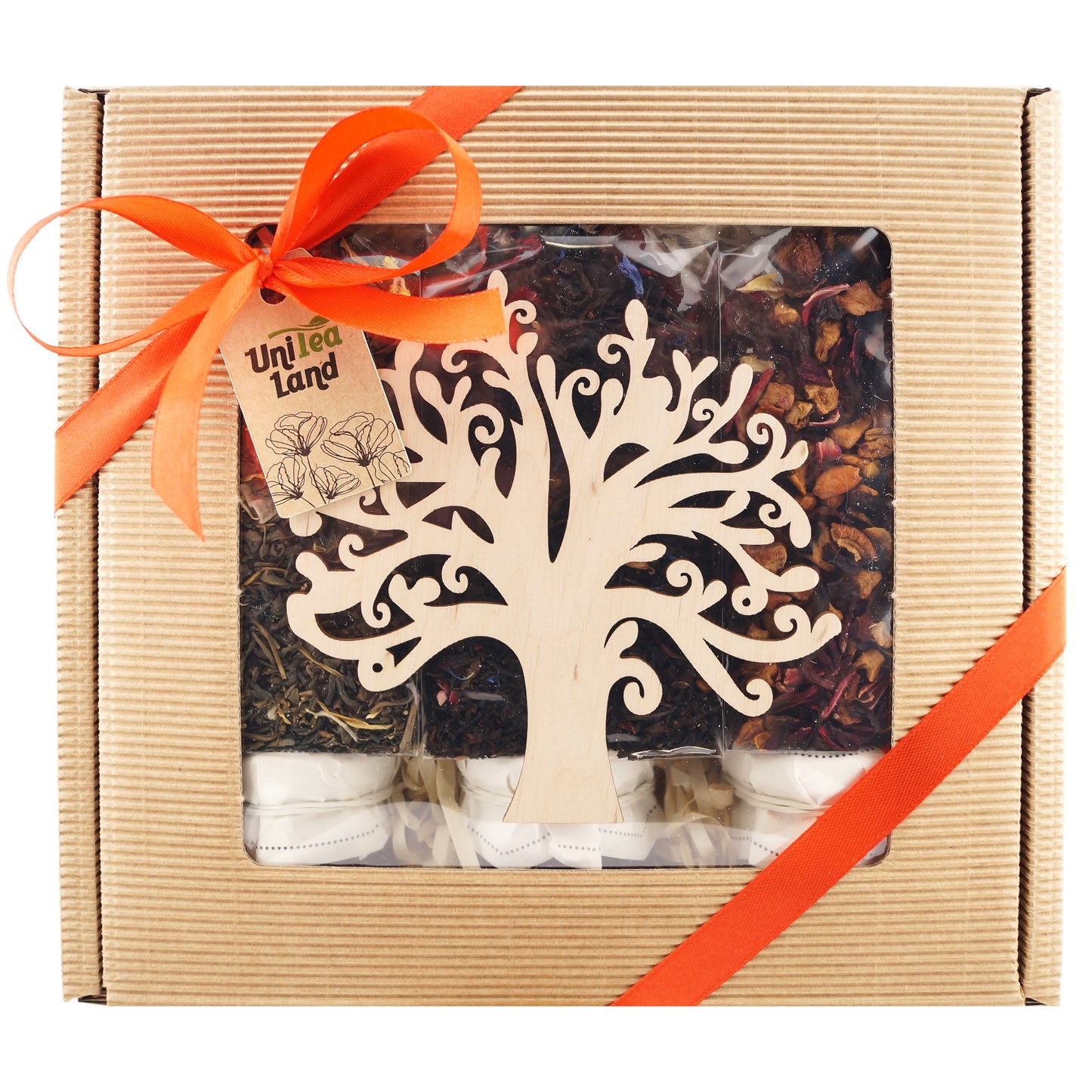 Luxury tea gift box with elegant ribbon – best tea gift for daycare or preschool teachers