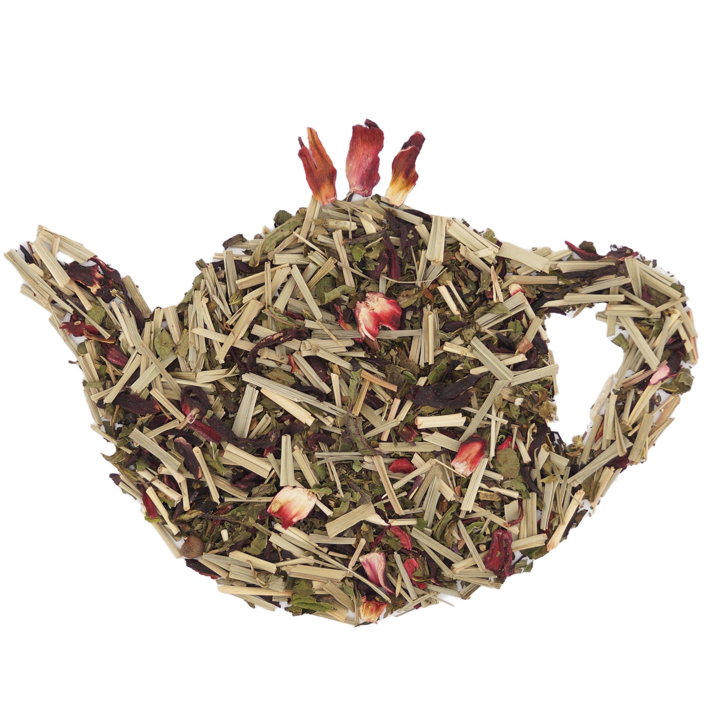 Loose leaf Morning Star herbal tea with grapefruit, peppermint, and lemongrass — caffeine-free and refreshing