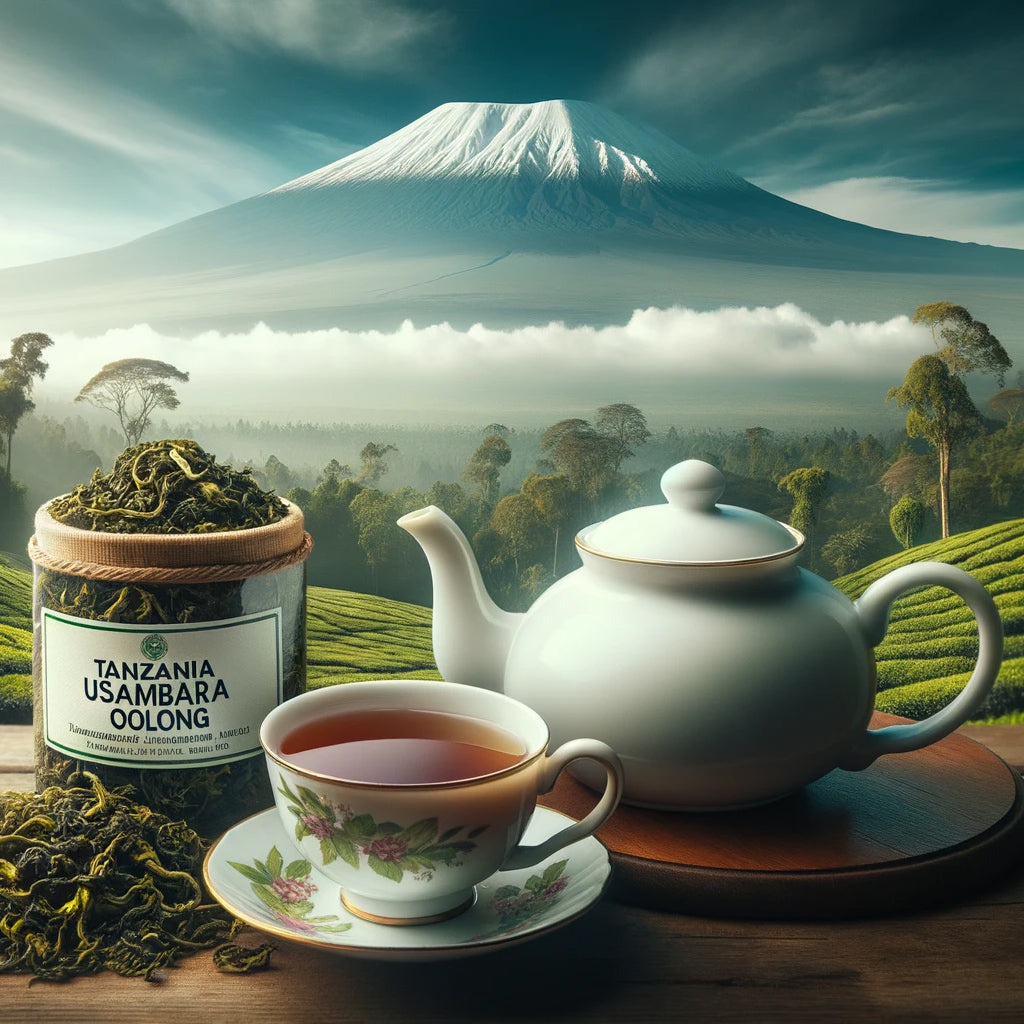 African Summer Oolong Tea from Tanzania Usambara, Loose Leaf Oolong Tea