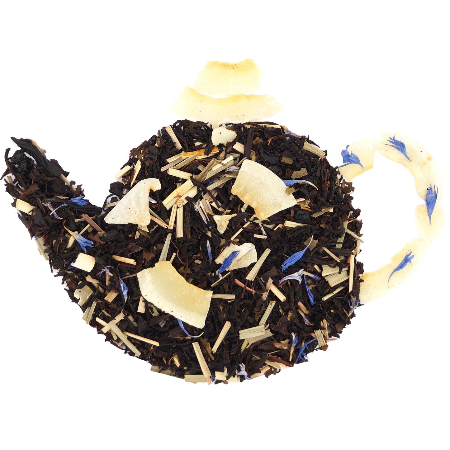 Organic Loose Leaf Black Tea with Blueberry Flavor