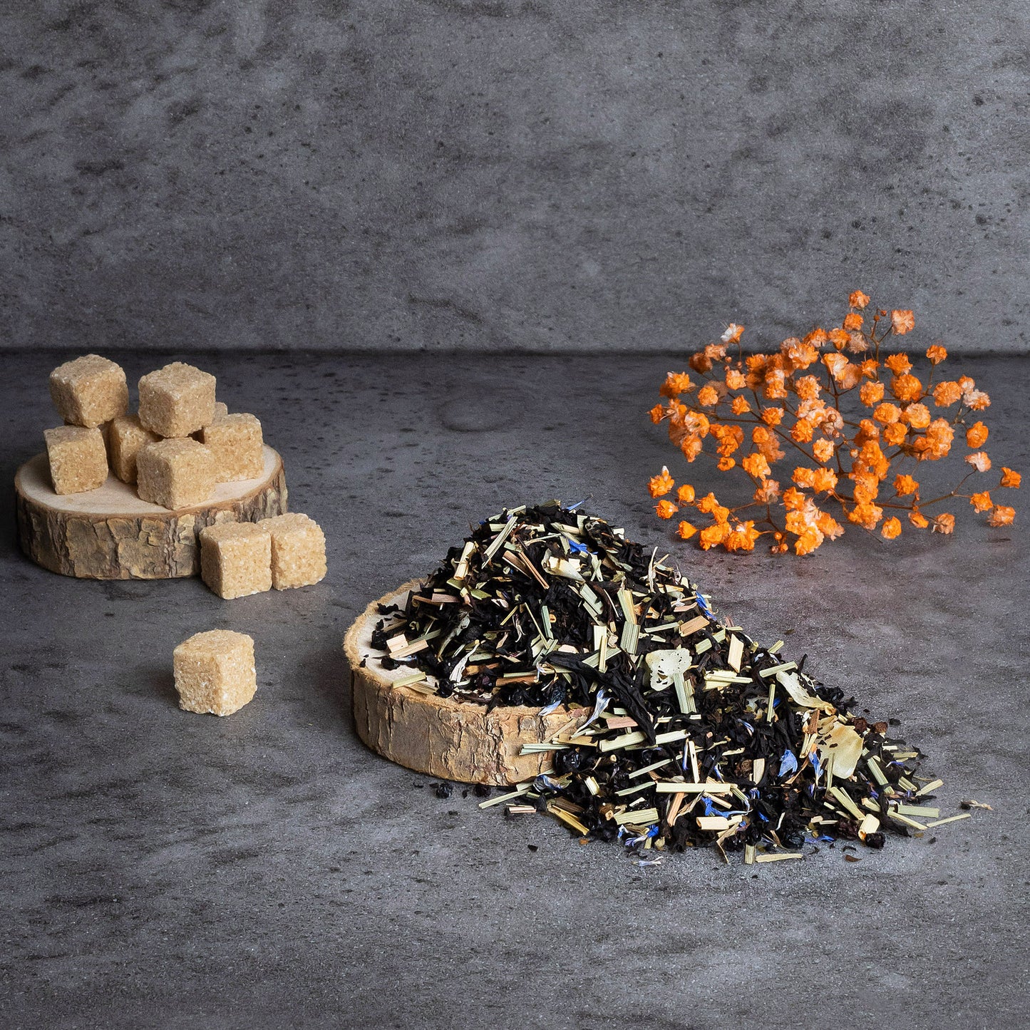 Buy Organic Loose Leaf Black Tea with Blueberry and Natural Flavor