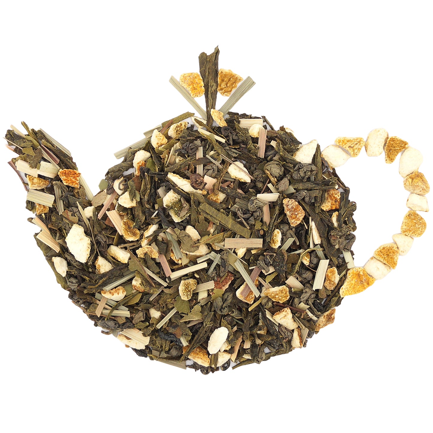 Organic Green Tea Leaves – Gunpowder and Sencha for Natural Energy