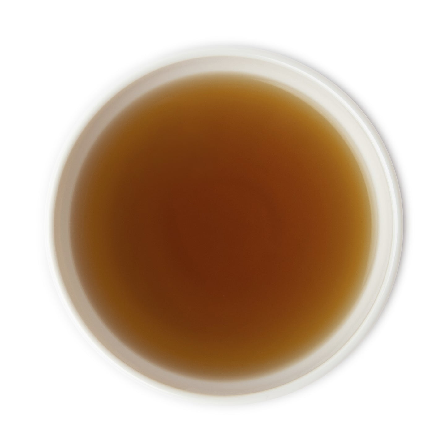 Brewed Organic Black Tea with Blueberry – Loose Leaf Tea in Cup