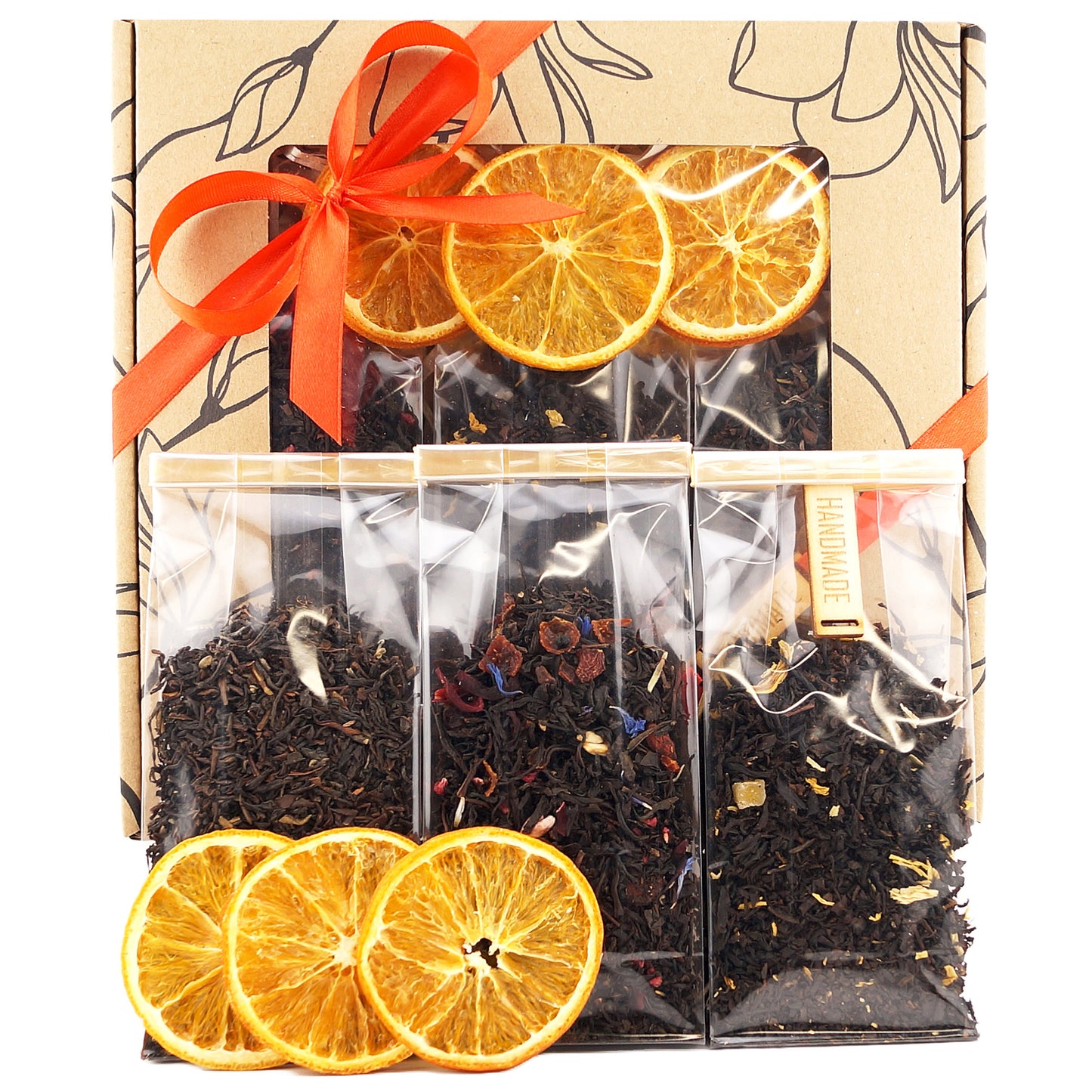 Elegant premium black tea gift set – perfect birthday present idea with loose leaf tea in a stylish box