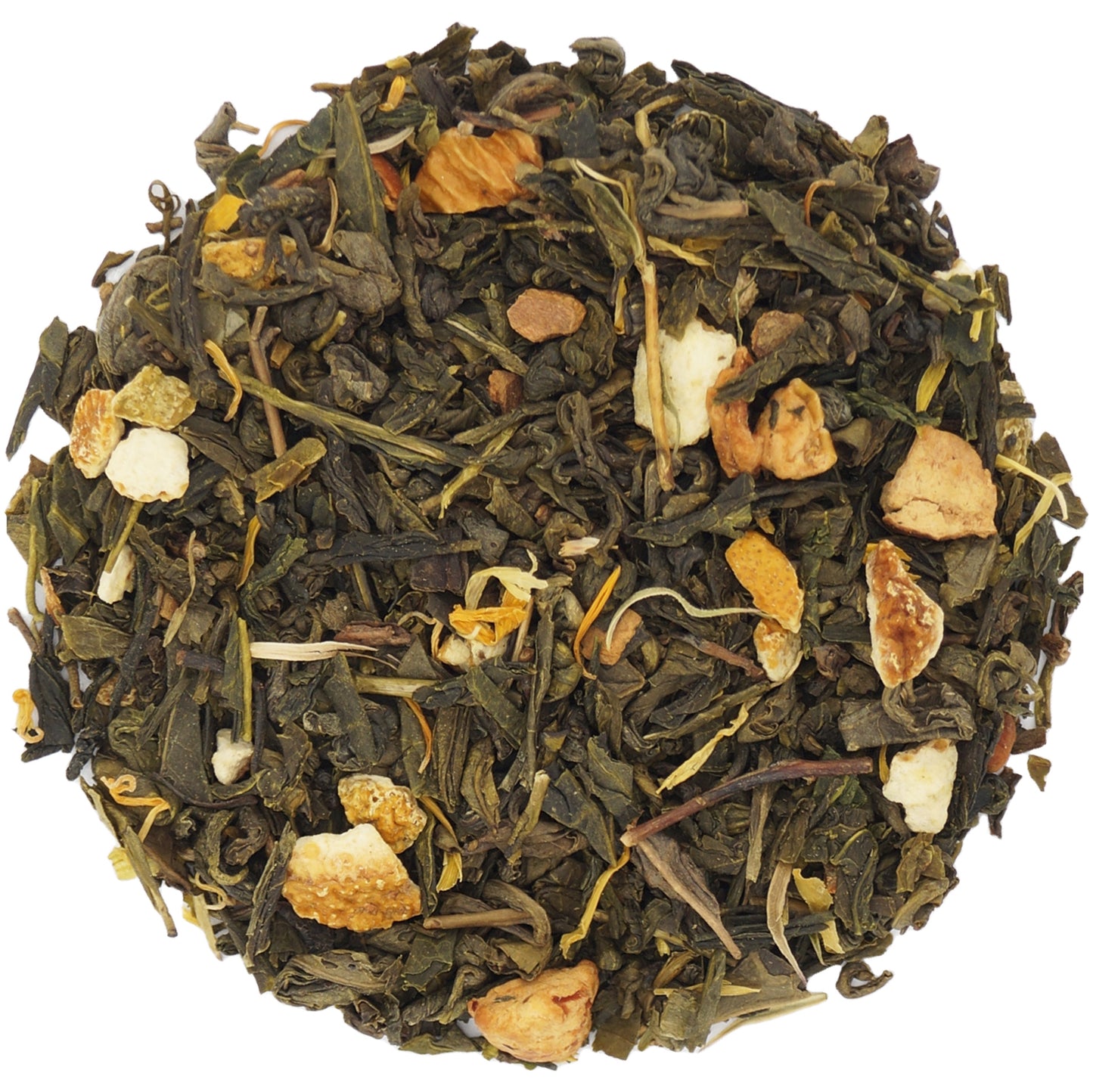 Loose Leaf Sencha Green Tea with Mandarin – Fruity and Fresh