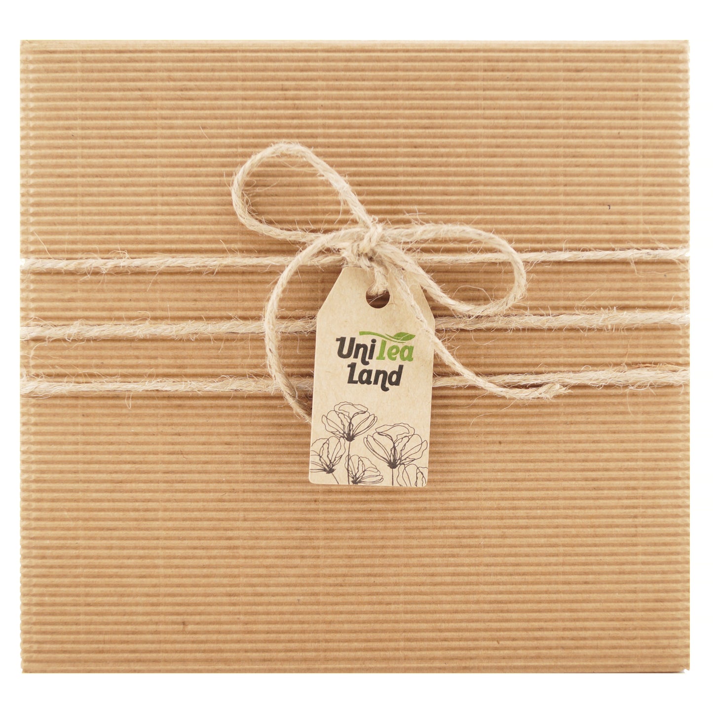 Tea and sweets gift set with cute packaging