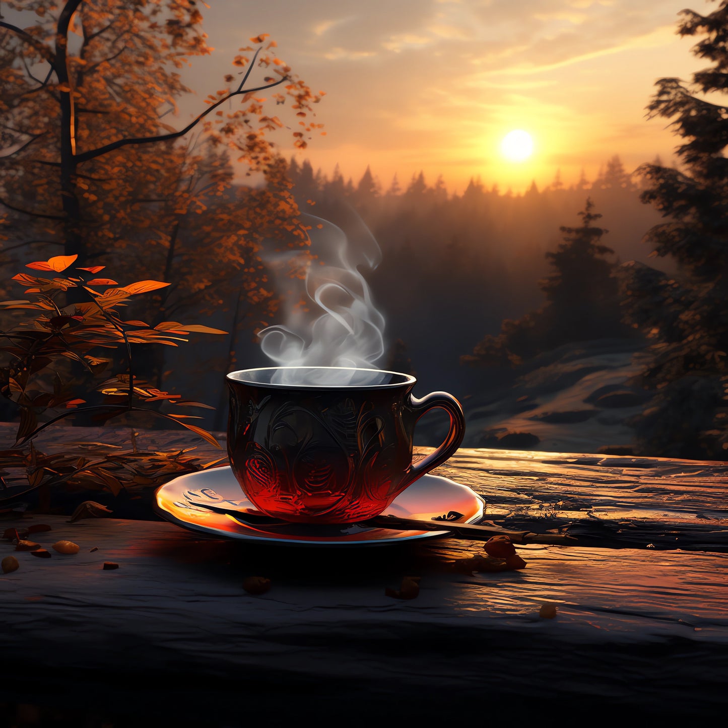 Unique birthday gift for nan – cozy tea moment with gift basket for grandparents