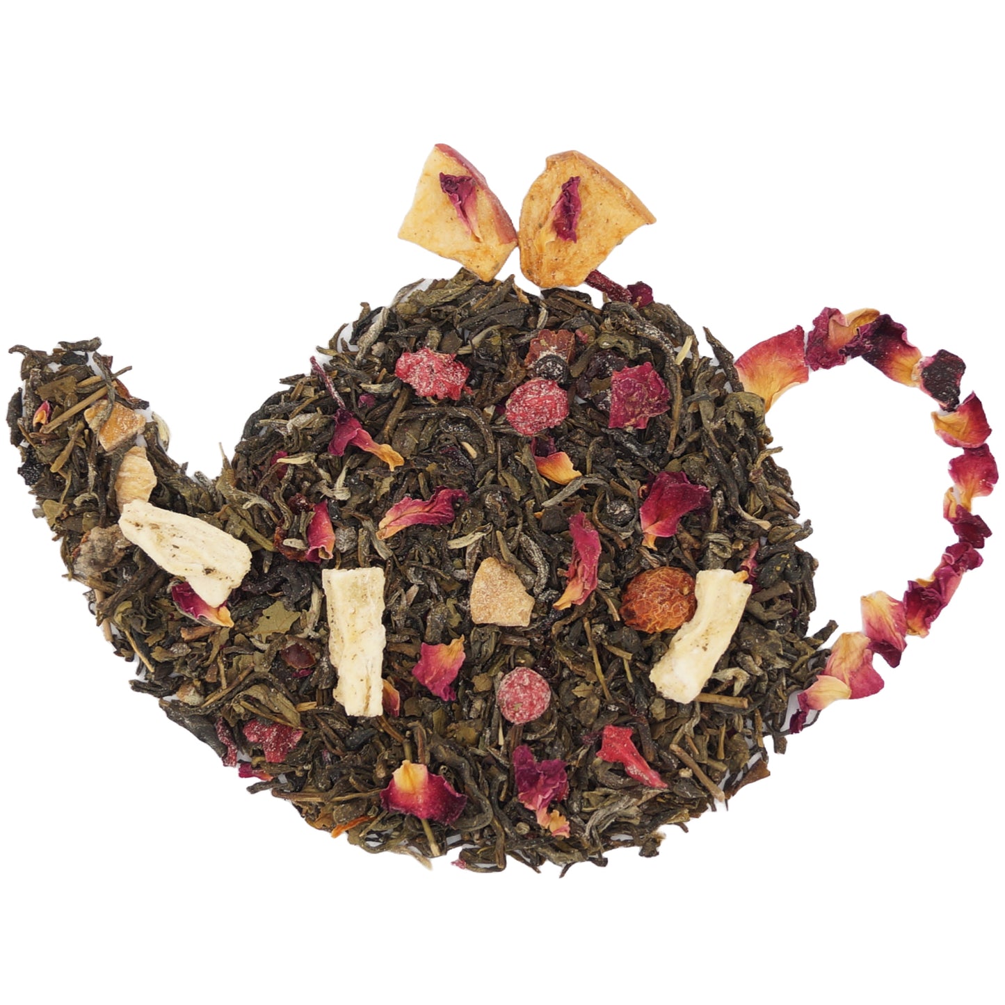 White Tea Tropical Essence – Exotic Loose Leaf Tea with Mango, Pineapple & Apple