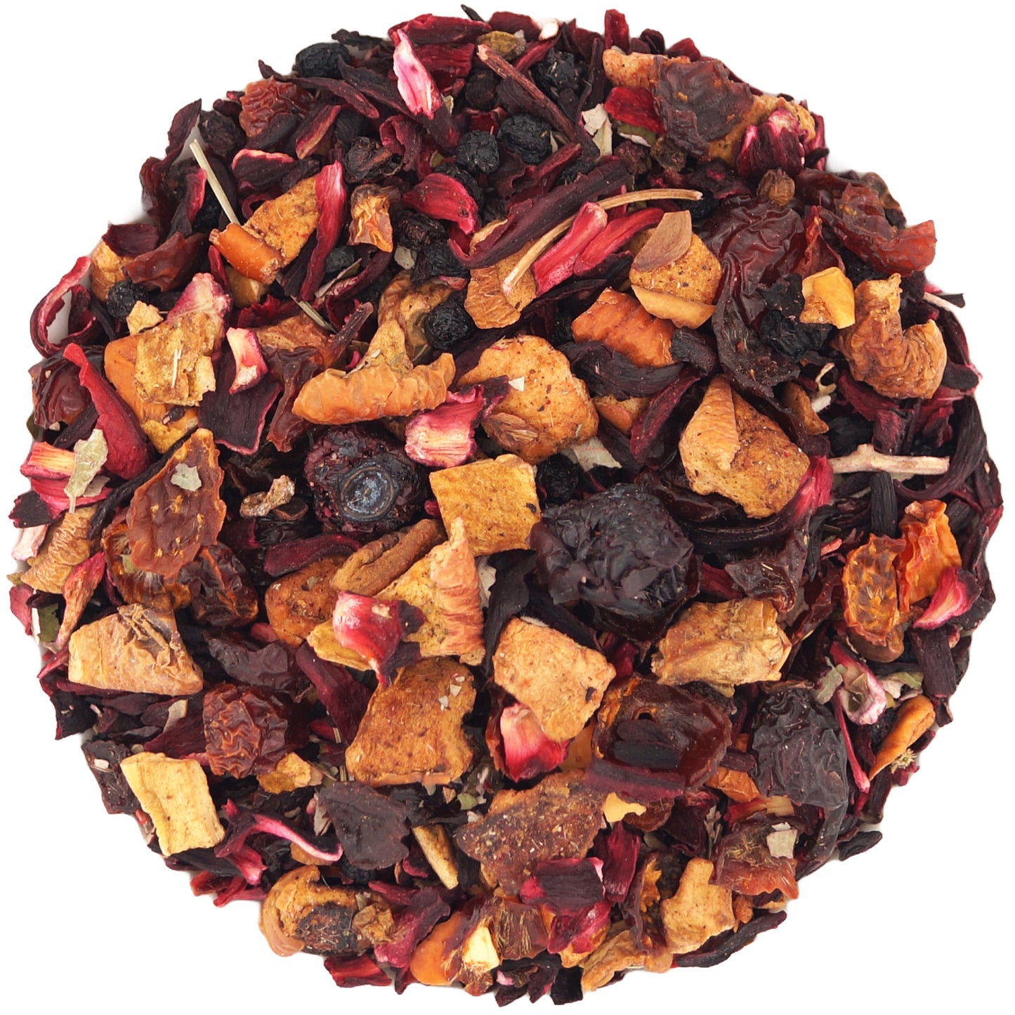 Wild Blueberry Fruit Tea, a delicious infusion of sweet blueberries for a refreshing tea moment