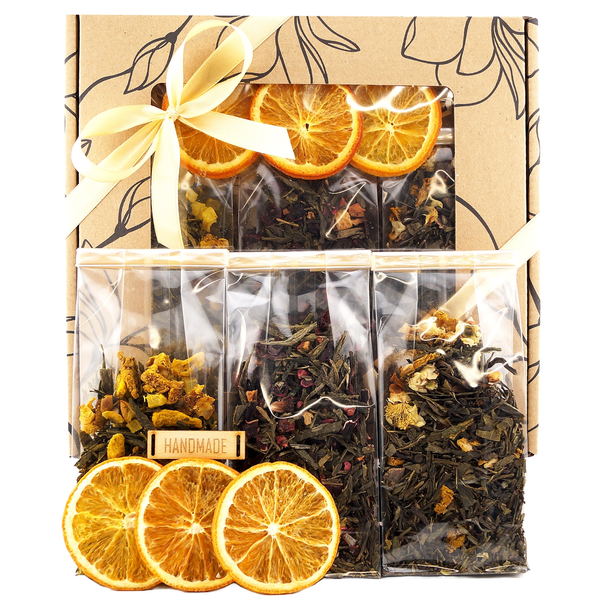 Birthday gift basket for grandma with elegant tea set – unique present idea for grandmother or nan