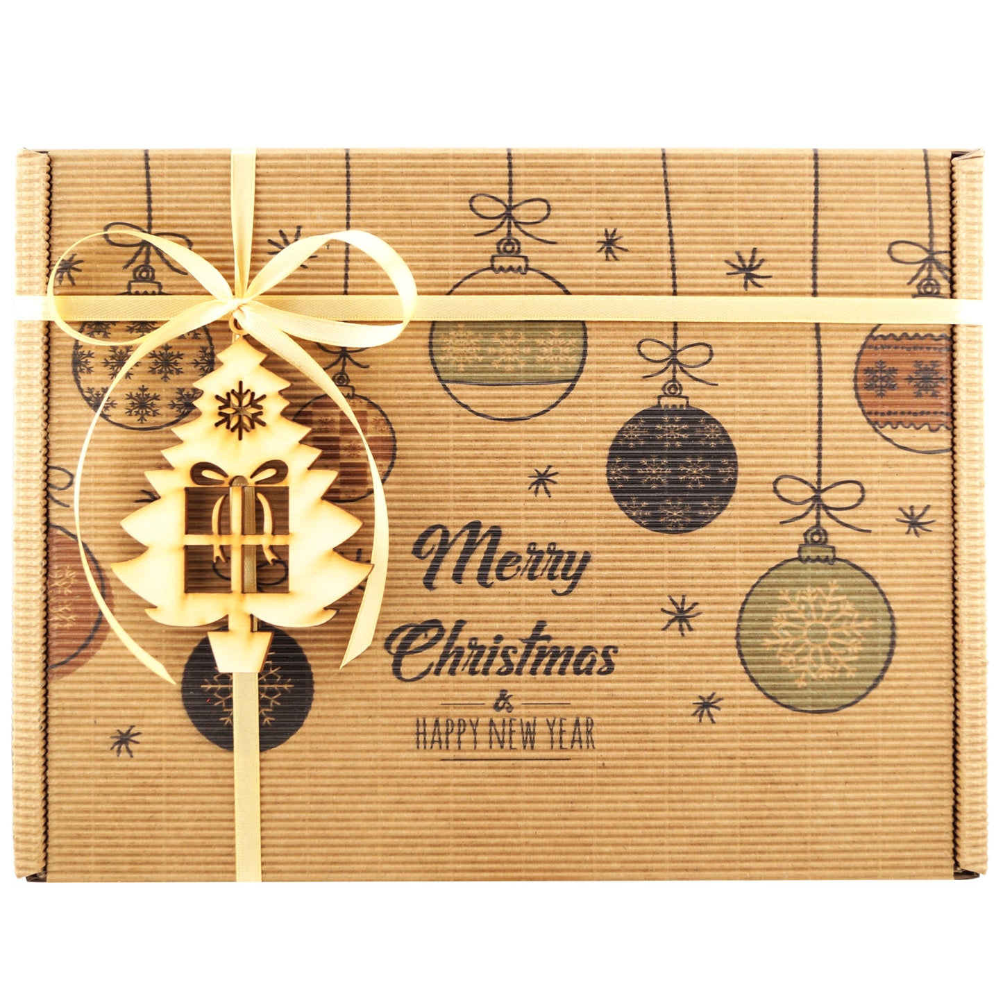 Herbal and black tea assortment gift box for Christmas