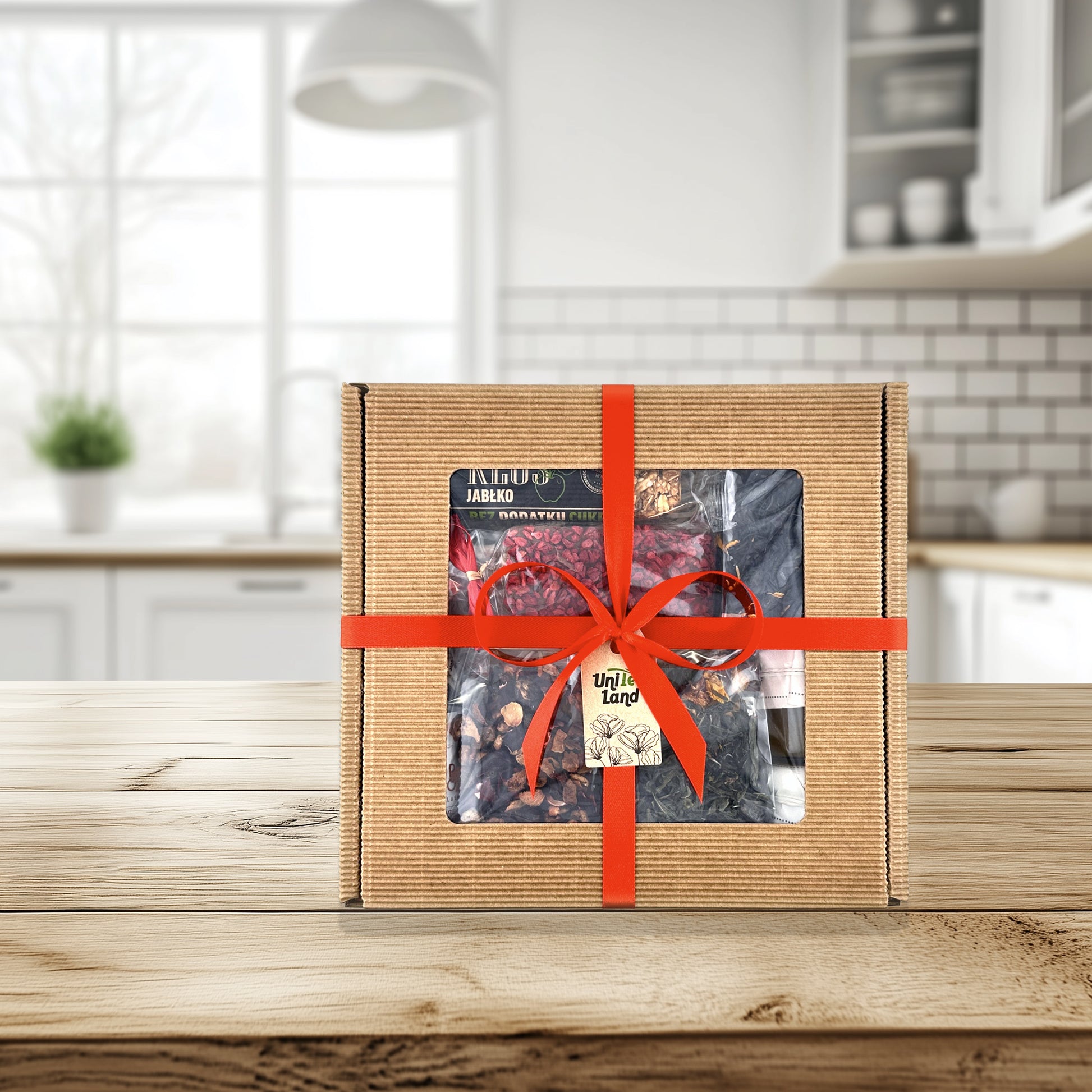 Honey and premium tea set for easter presents
