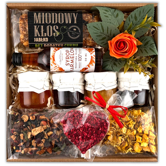 Elegant Tea Gift Basket for Her – Perfect Birthday, Mother's Day or Valentine's Day Present