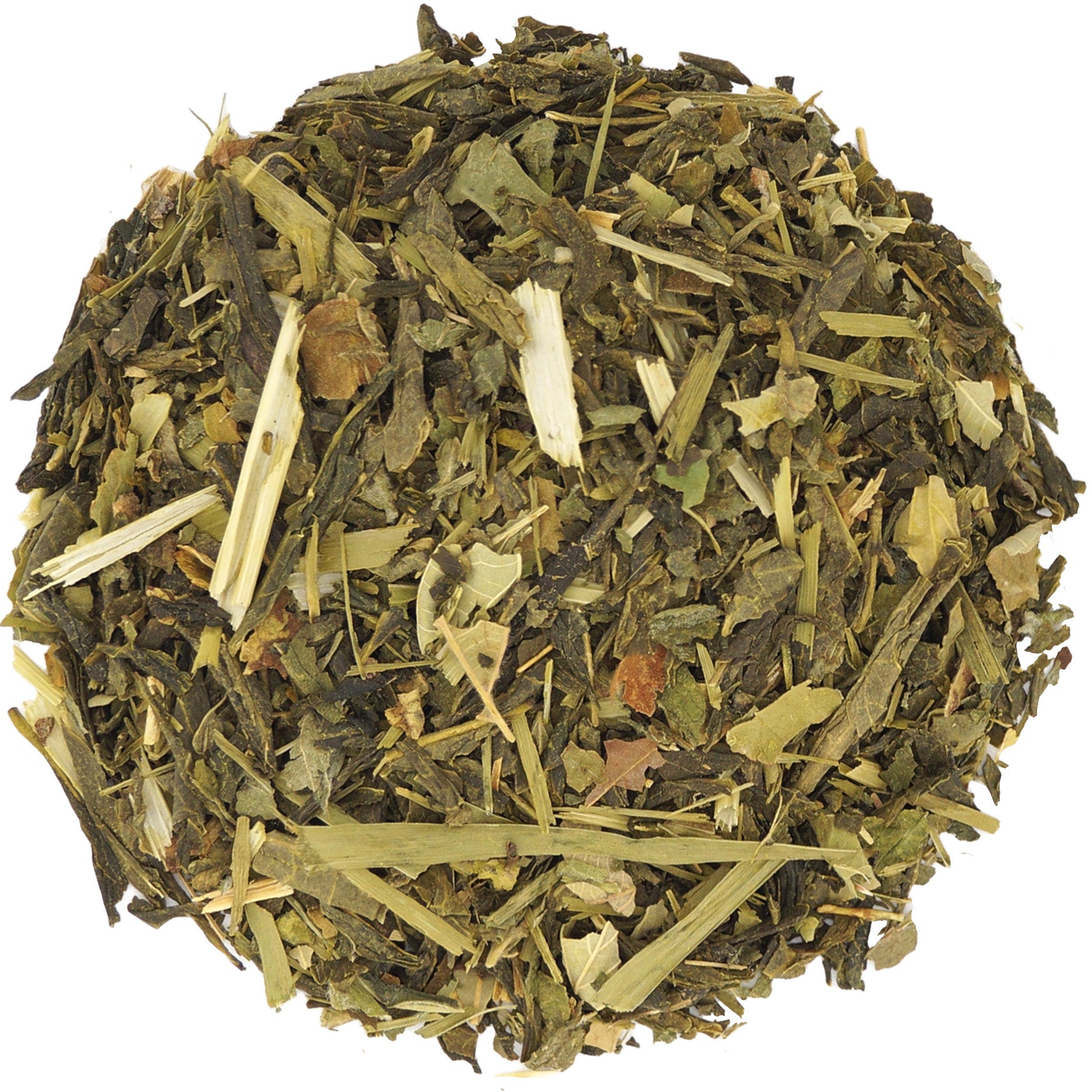 Loose Leaf Green Tea with Barley, Nettle Leaf and Lime – Herbal Blend