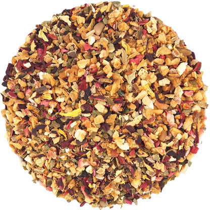 Flower and Fruit Festival Fruit Tea, a delightful blend of flowers and fruits for a floral-fruity taste